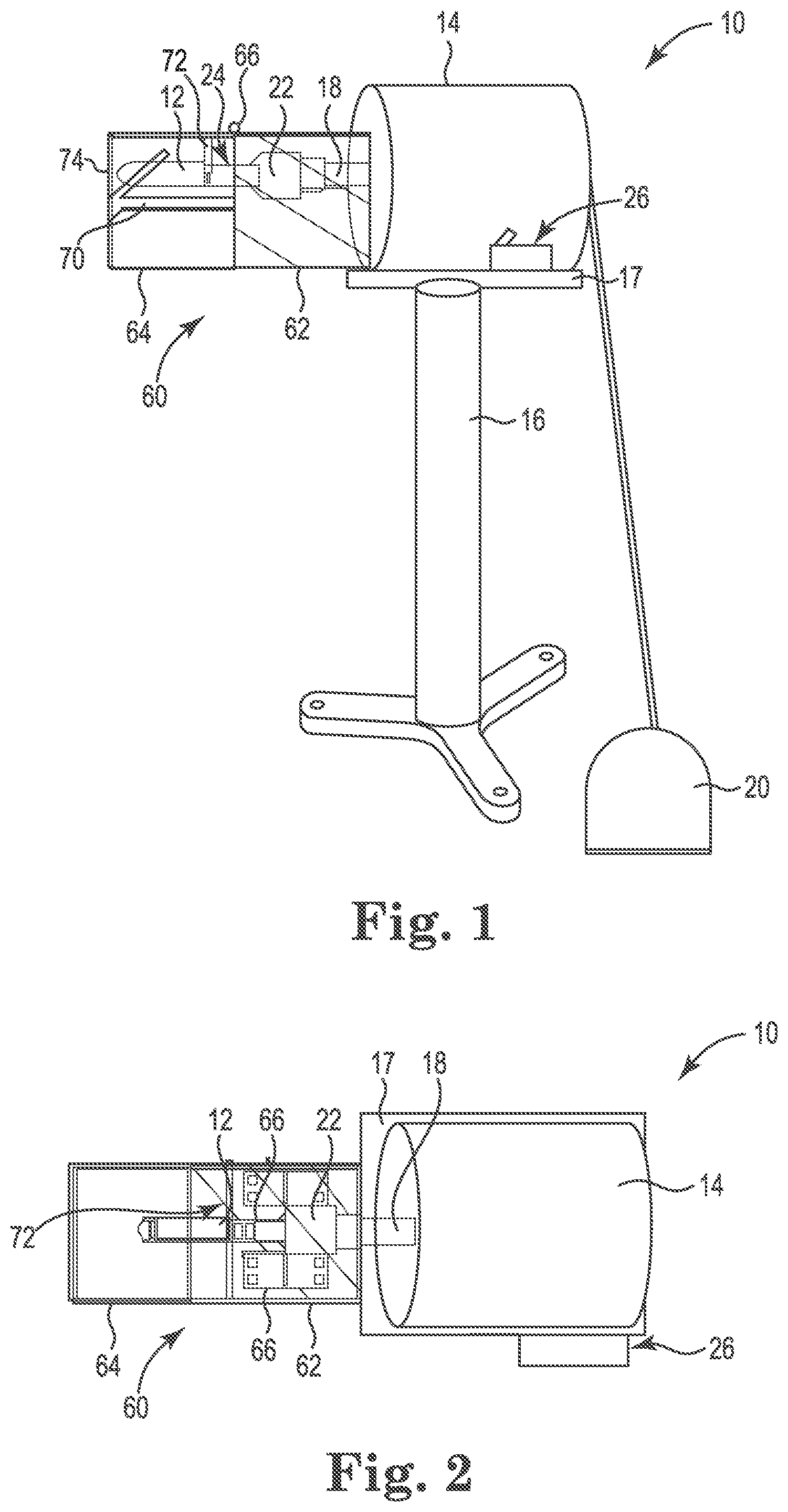 Patent US12090603 — Safety guards and equipment for use in the preparation of test specimens — Figure 1
