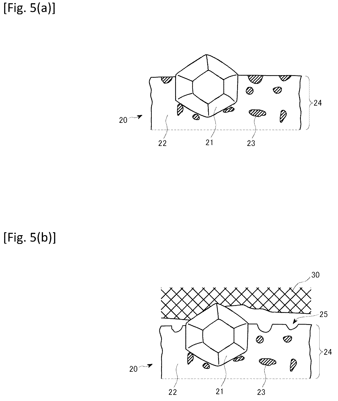 Patent US12090605 Figure 4 – Glass filler-containing metal bond grinding wheel