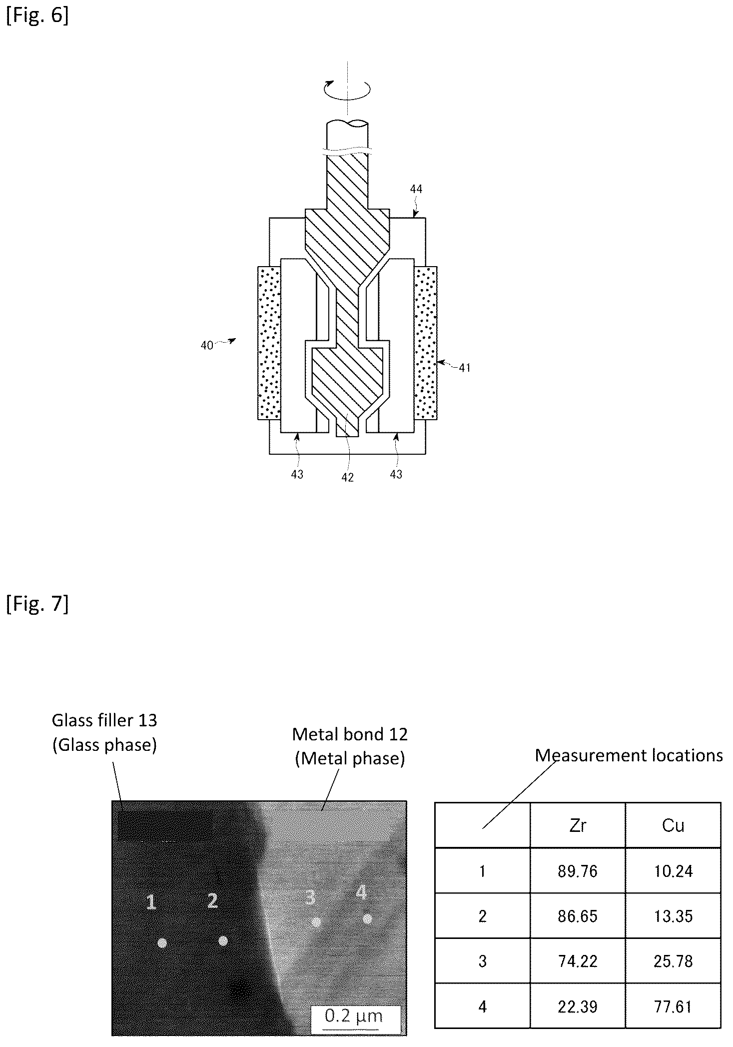 Patent US12090605 Figure 5 – Glass filler-containing metal bond grinding wheel
