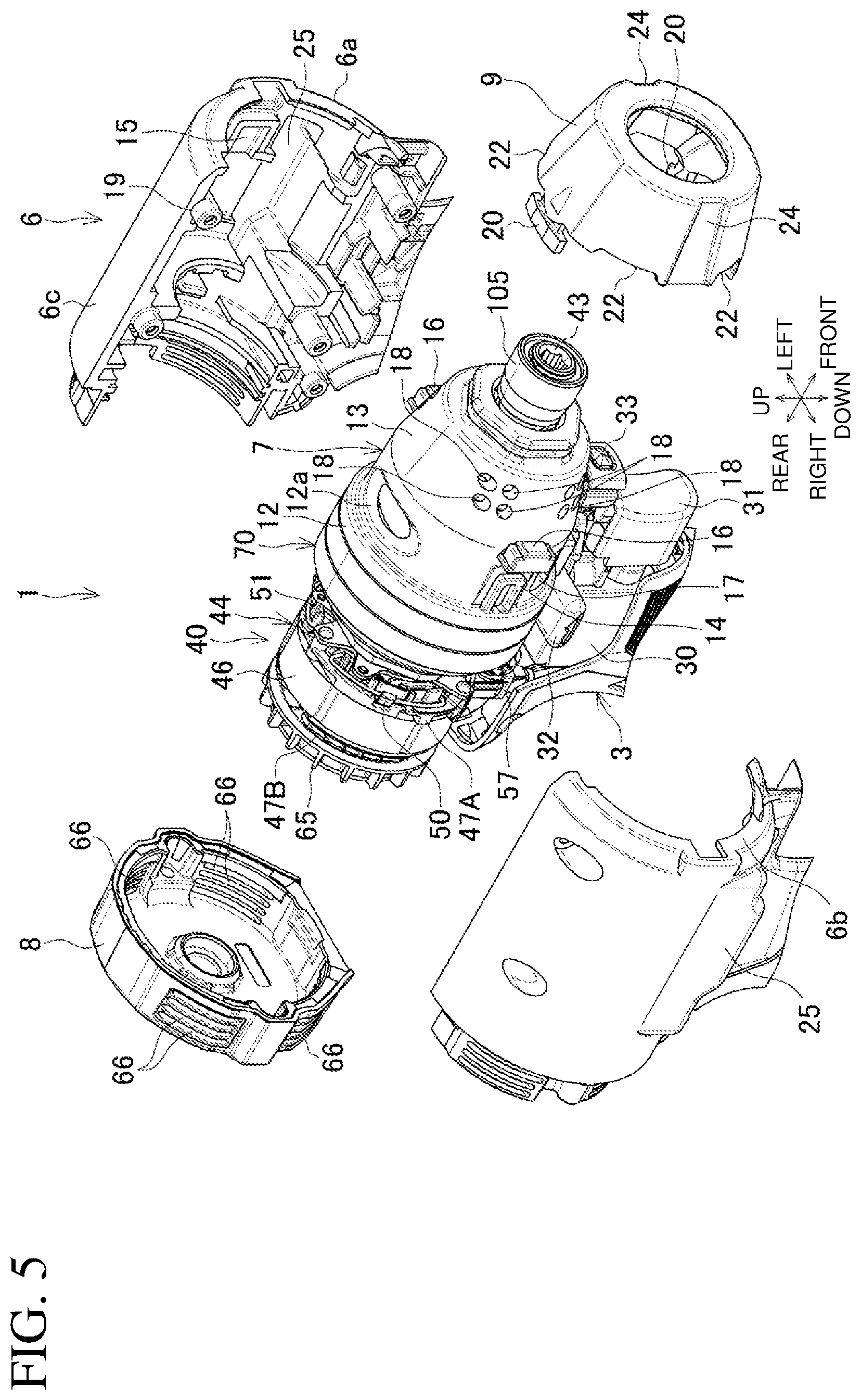 Patent US12090607 Figure 5 – Oil pulse tool