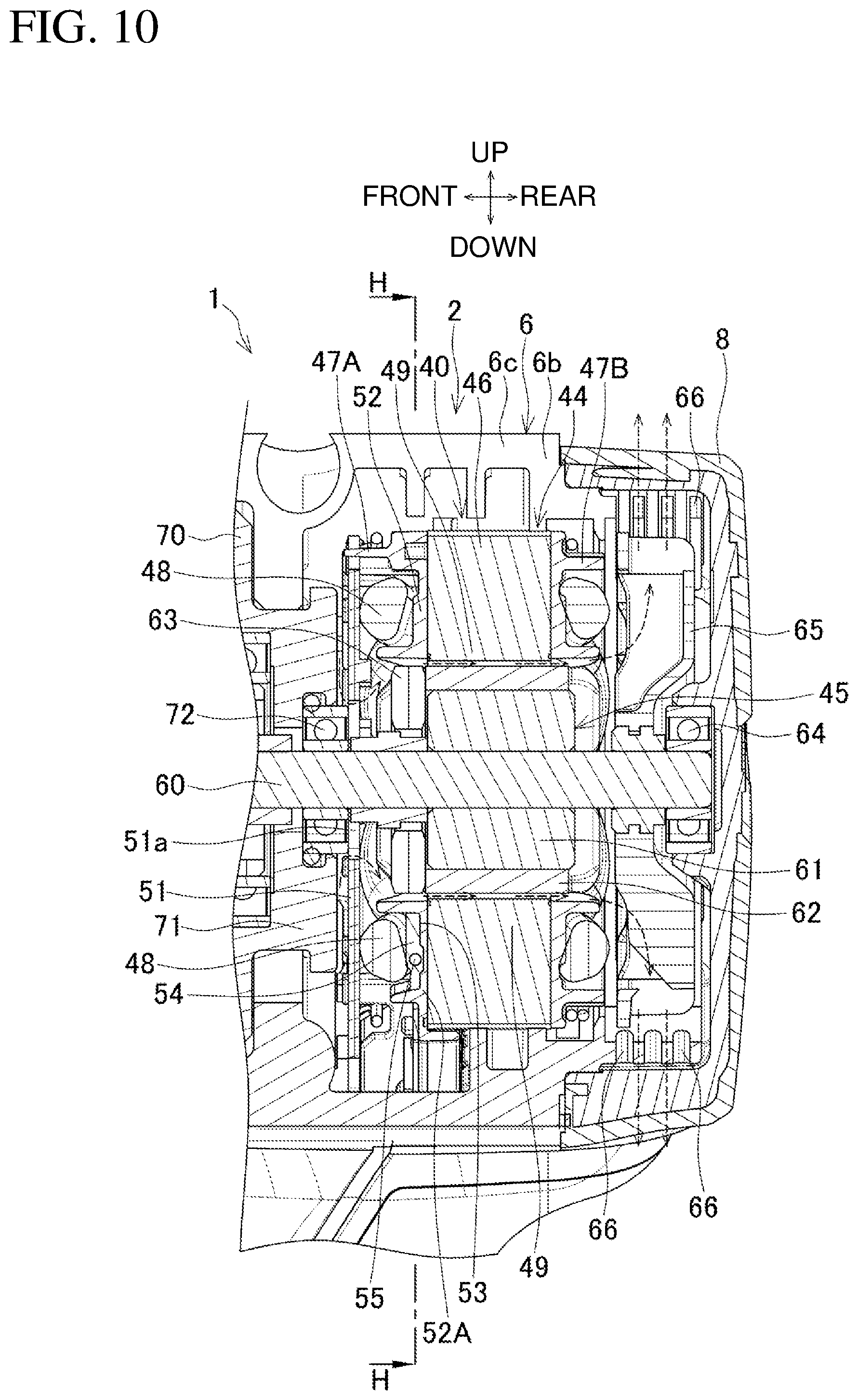 Patent US12090607 Figure 10 – Oil pulse tool