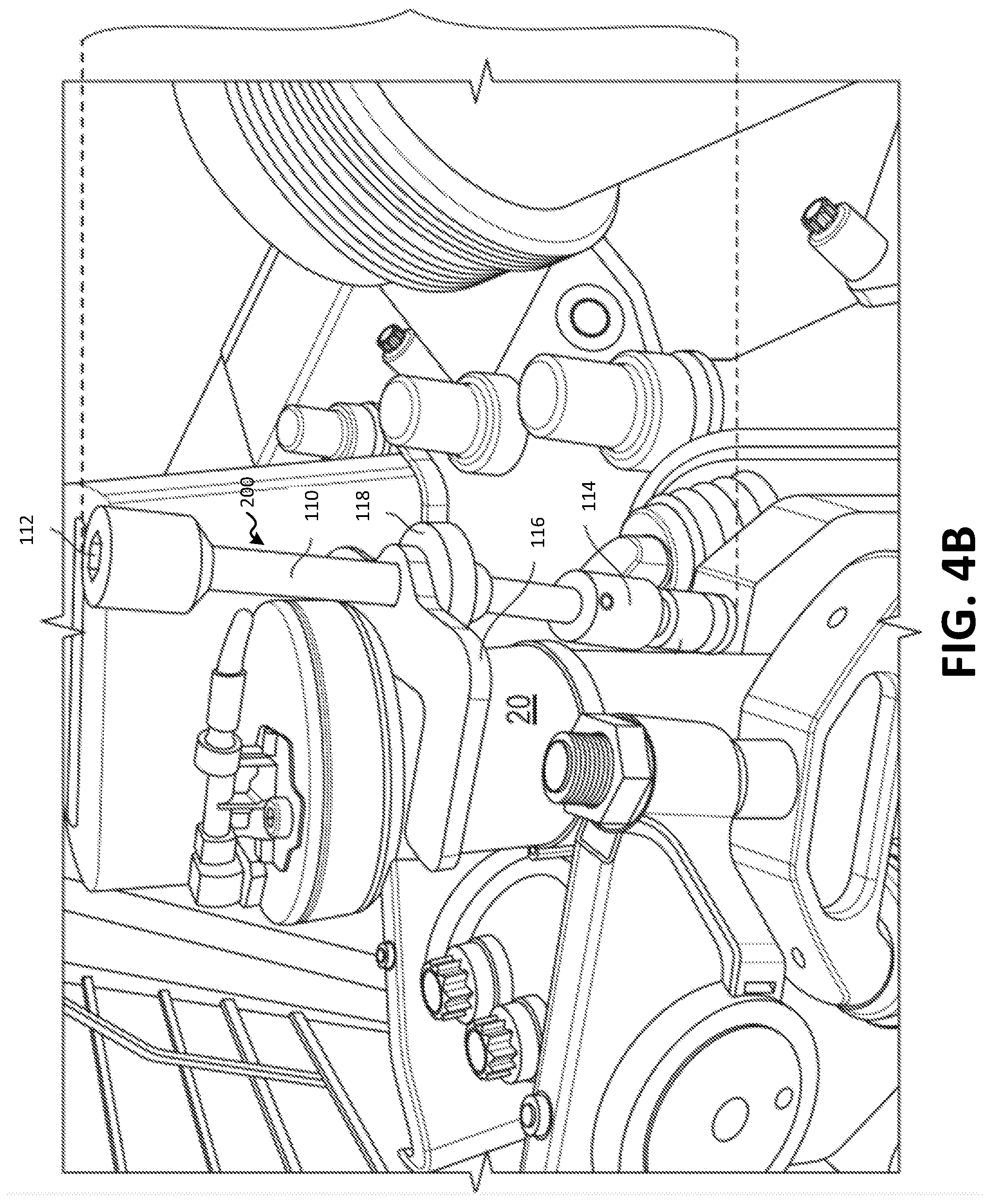 Patent US12090610 Figure 8 – Engine component removal tool