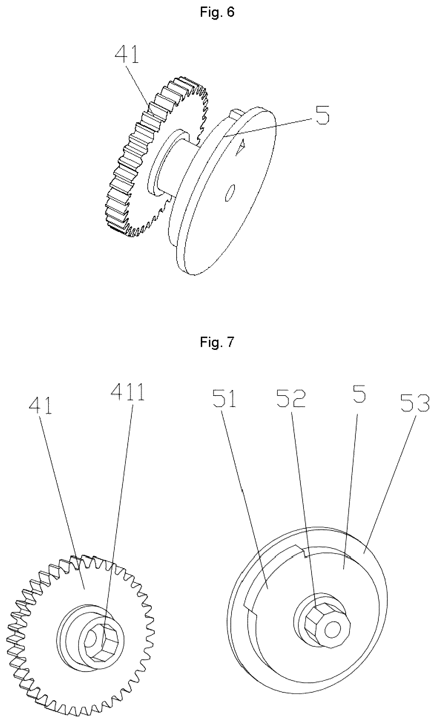 Patent US12090614 Figure 6 – Stuck staple processing mechanism of electric stapler and electric stapler