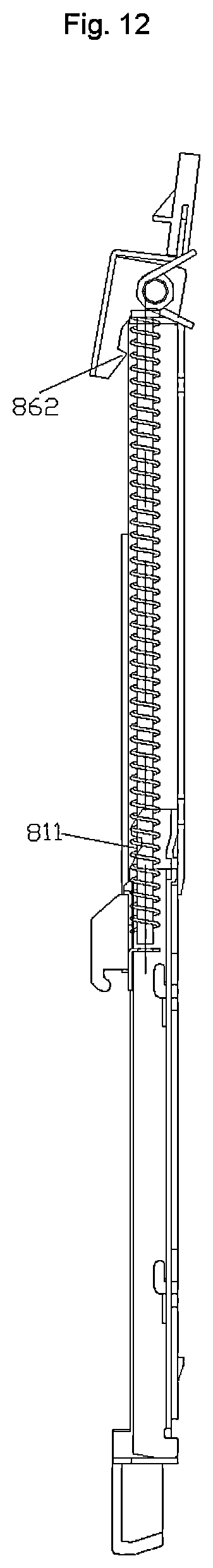 Patent US12090614 Figure 11 – Stuck staple processing mechanism of electric stapler and electric stapler