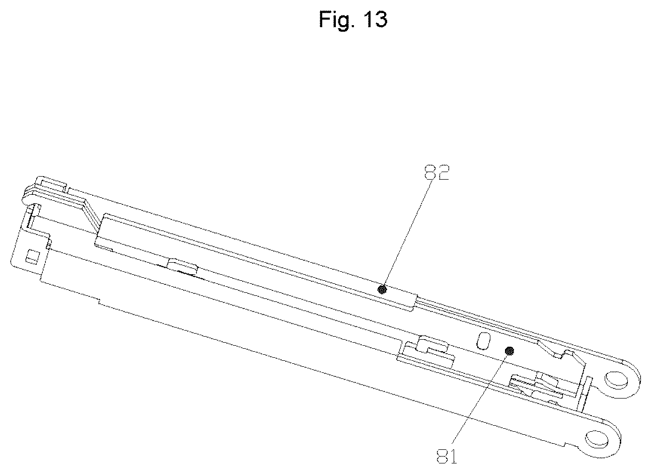 Patent US12090614 Figure 12 – Stuck staple processing mechanism of electric stapler and electric stapler