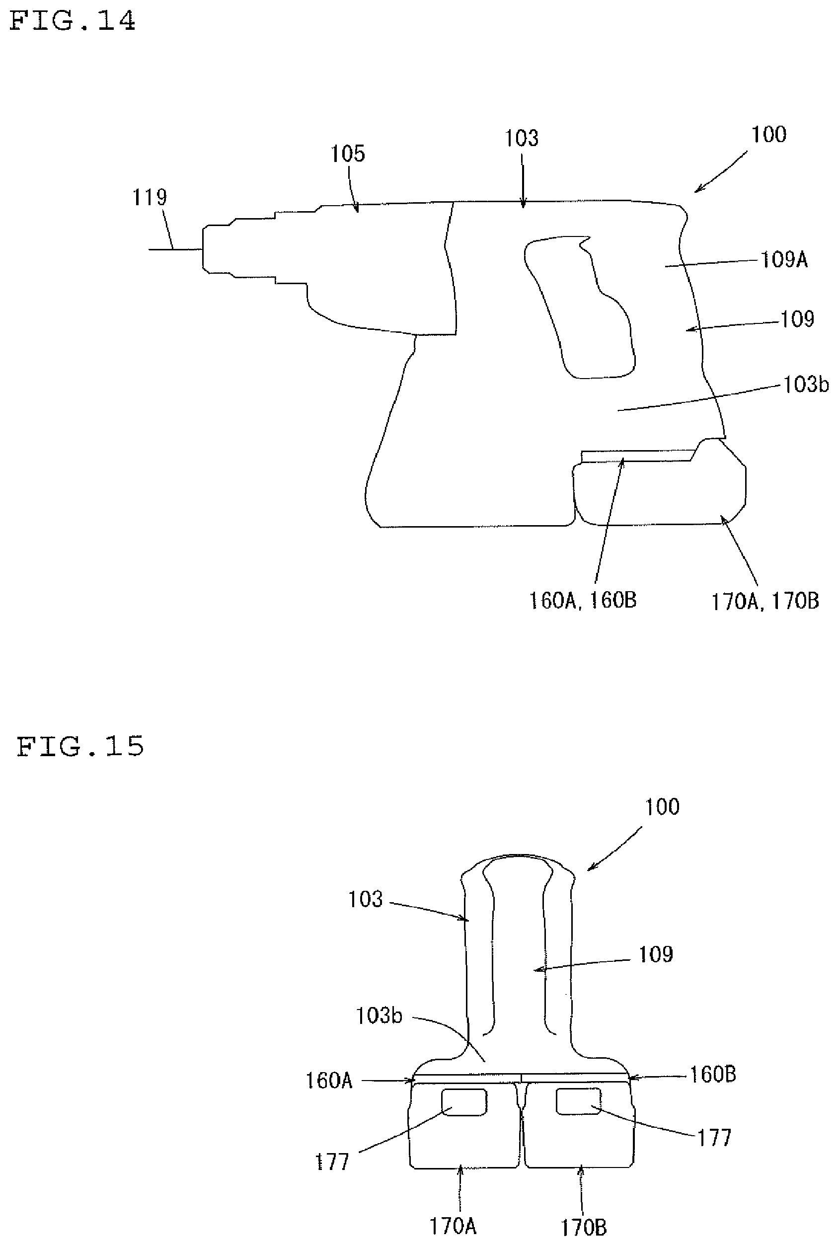 Patent US12090617 Figure 9 – Power tool