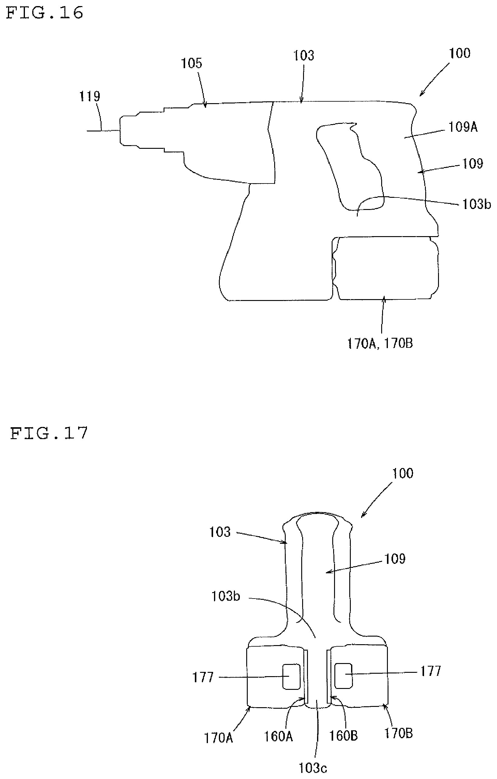 Patent US12090617 Figure 10 – Power tool
