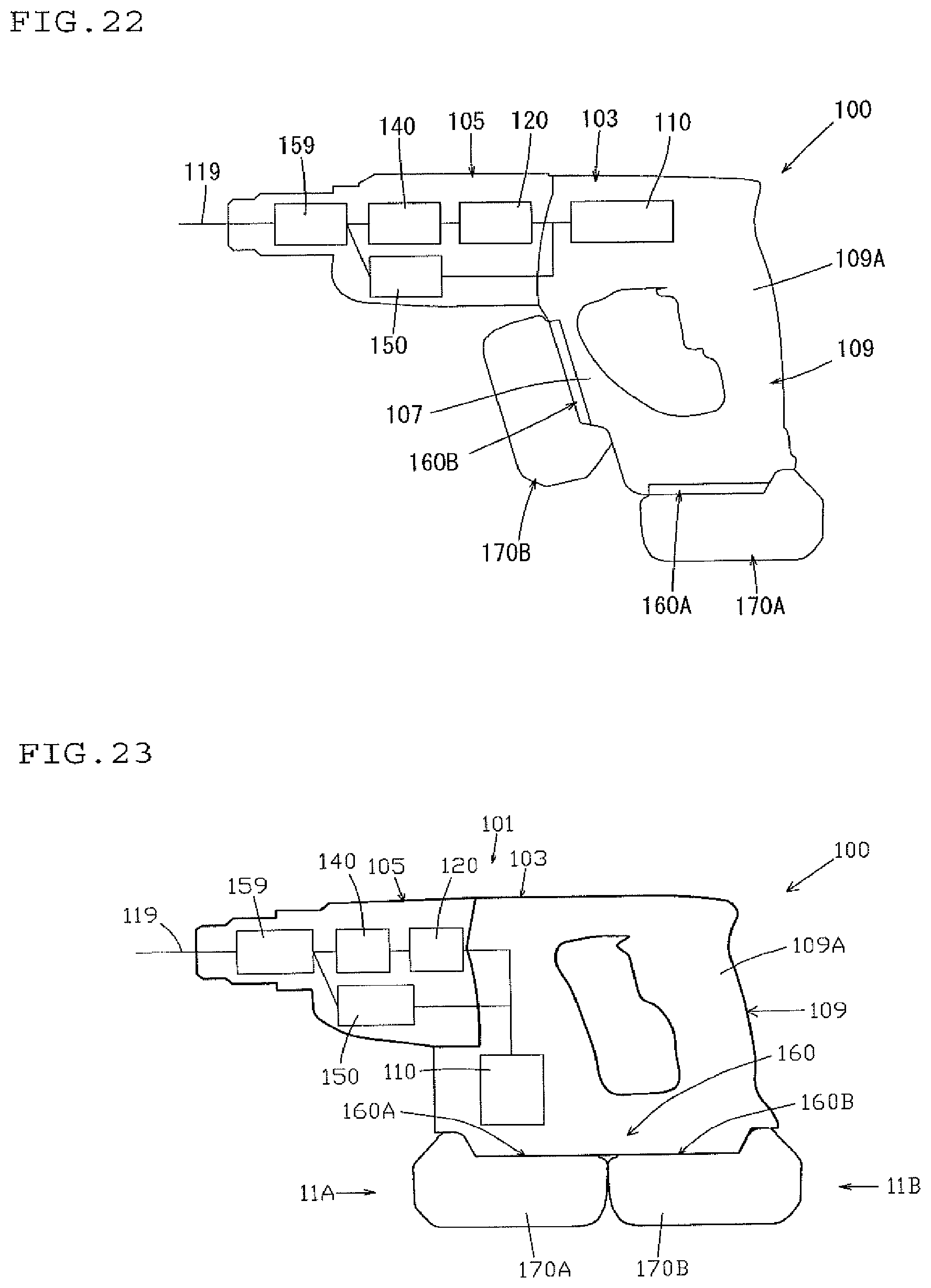 Patent US12090617 Figure 13 – Power tool