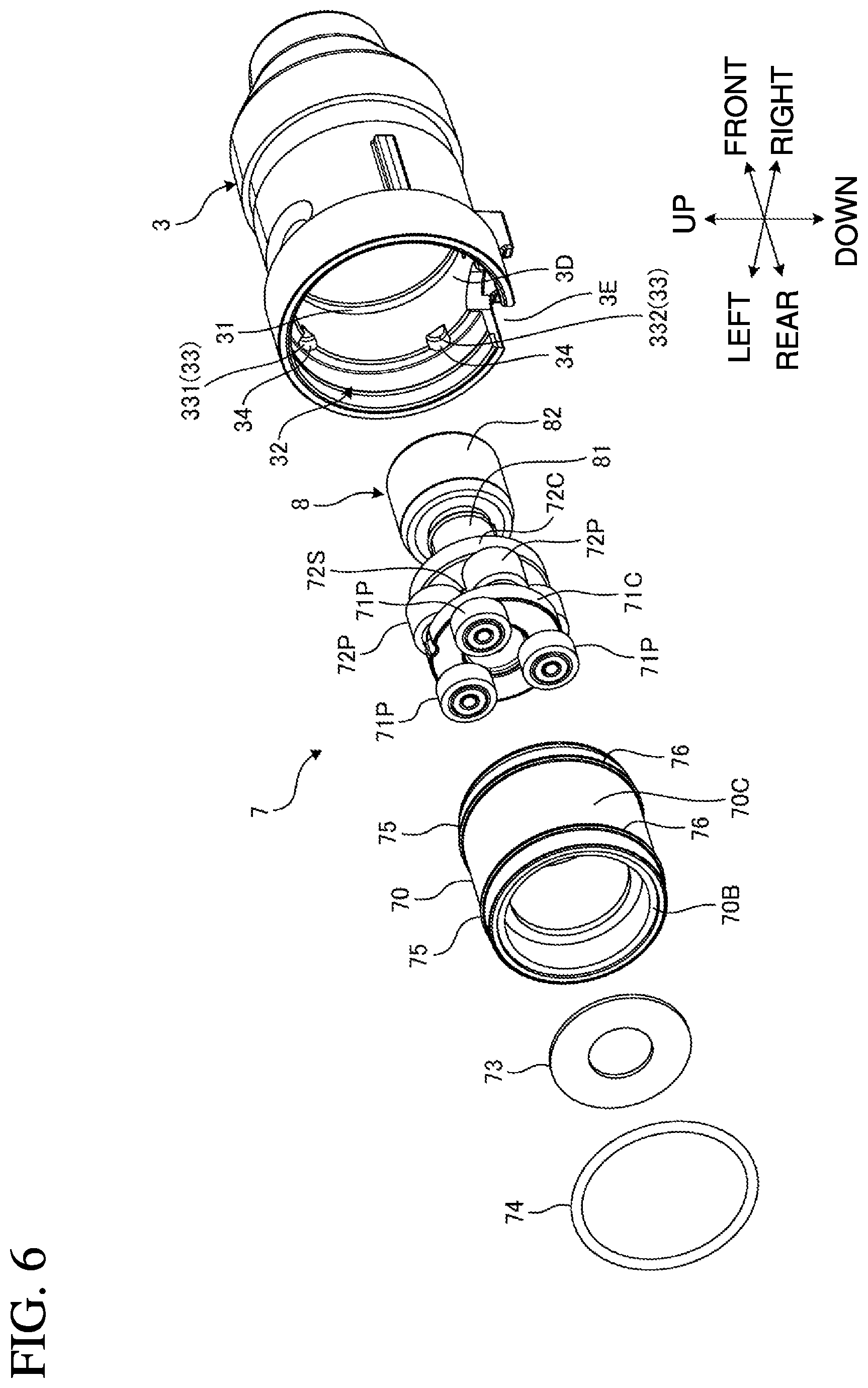 Patent US12090619 Figure 6 – Screwing machine and method for assembling screwing machine