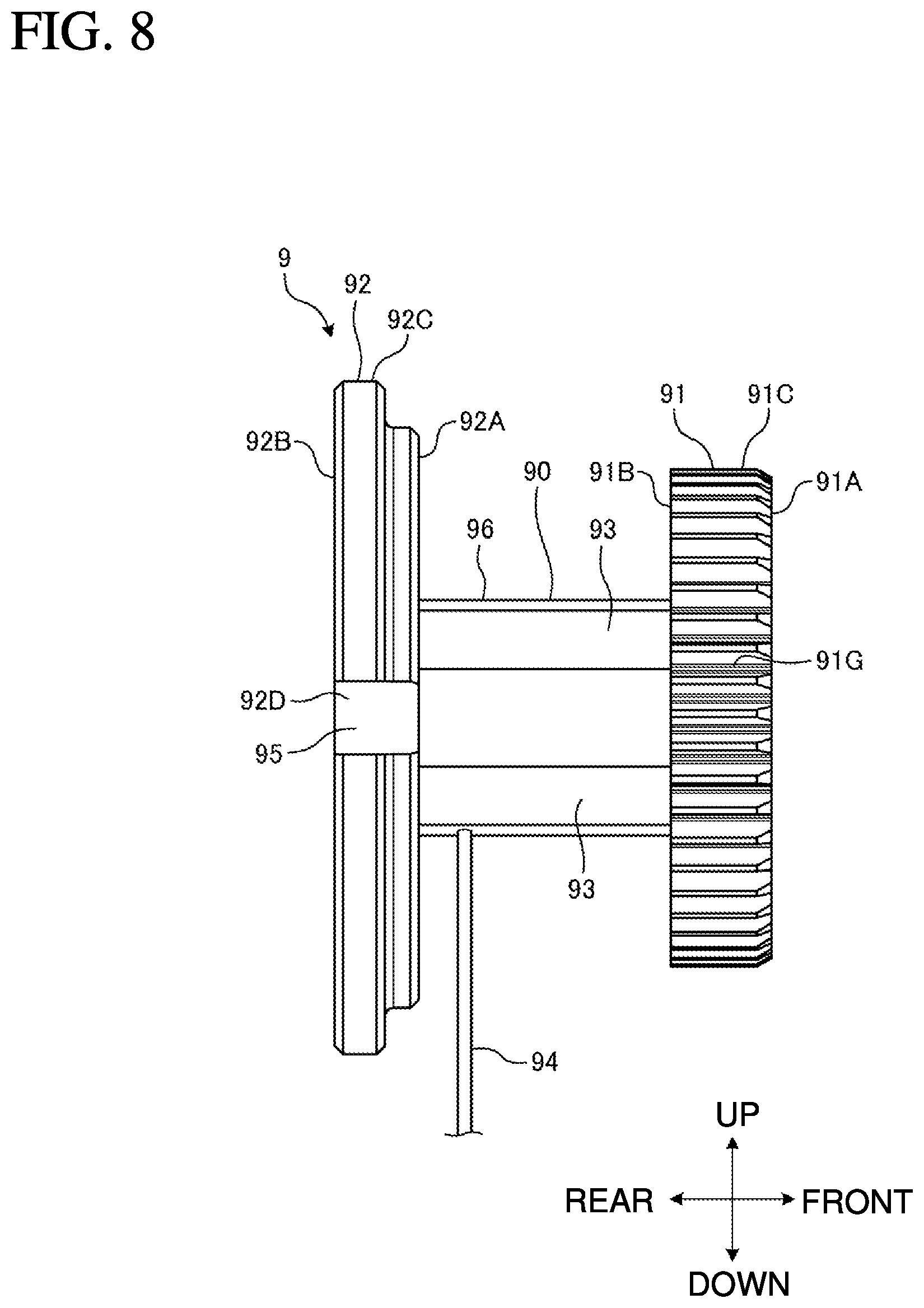 Patent US12090619 Figure 8 – Screwing machine and method for assembling screwing machine