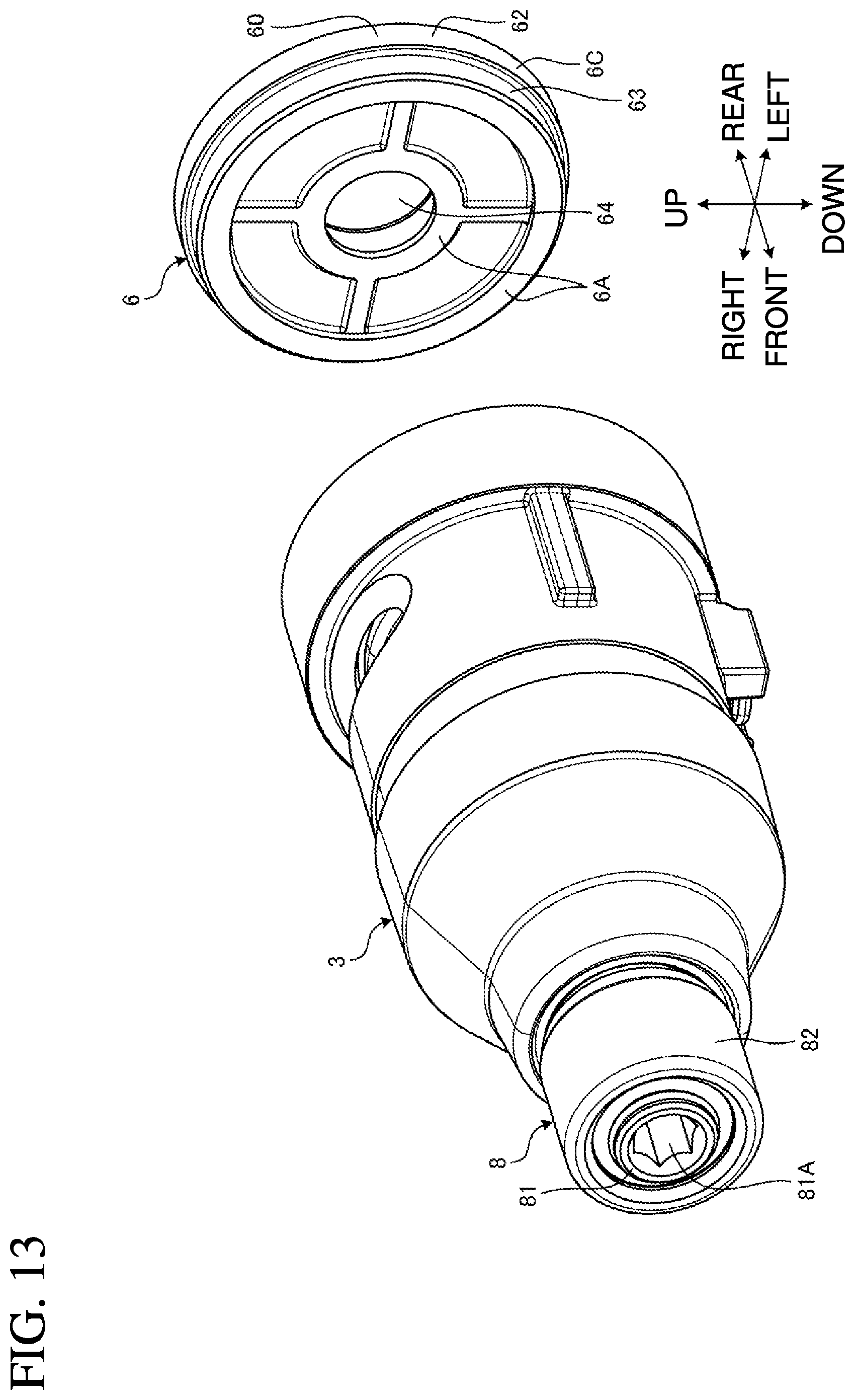Patent US12090619 Figure 13 – Screwing machine and method for assembling screwing machine