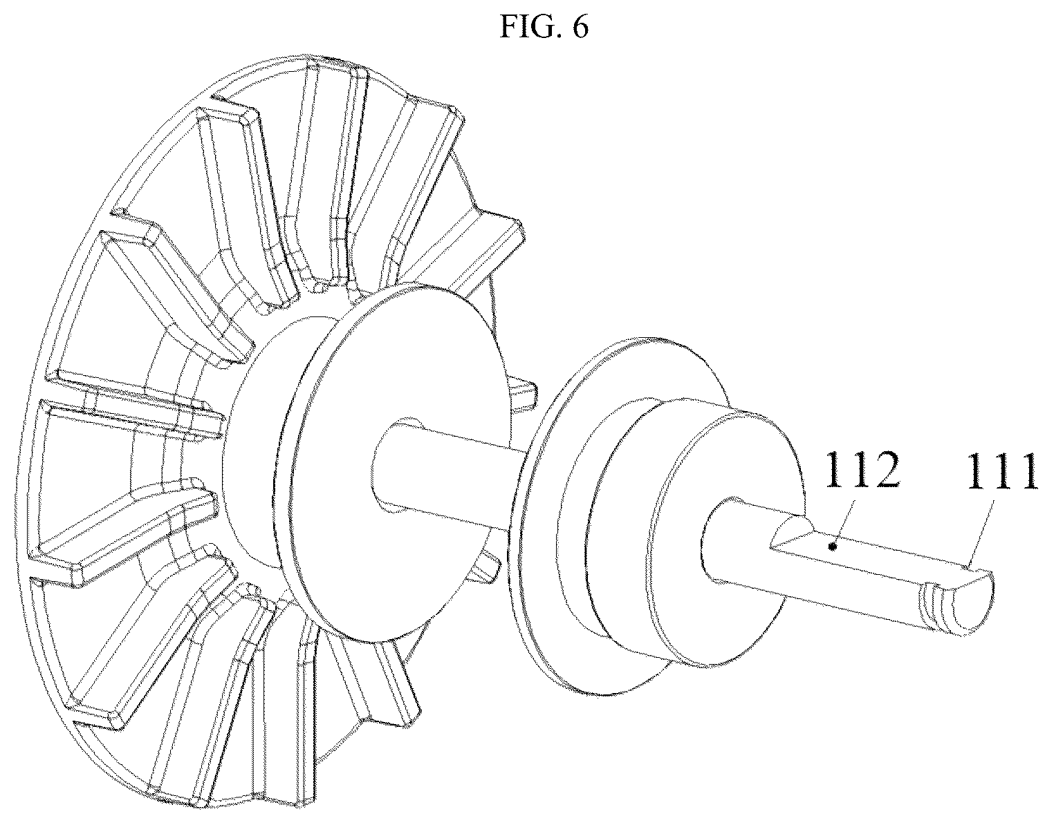Patent US12090621 Figure 6 – Electric tool featuring quick assembly and assembly locking
