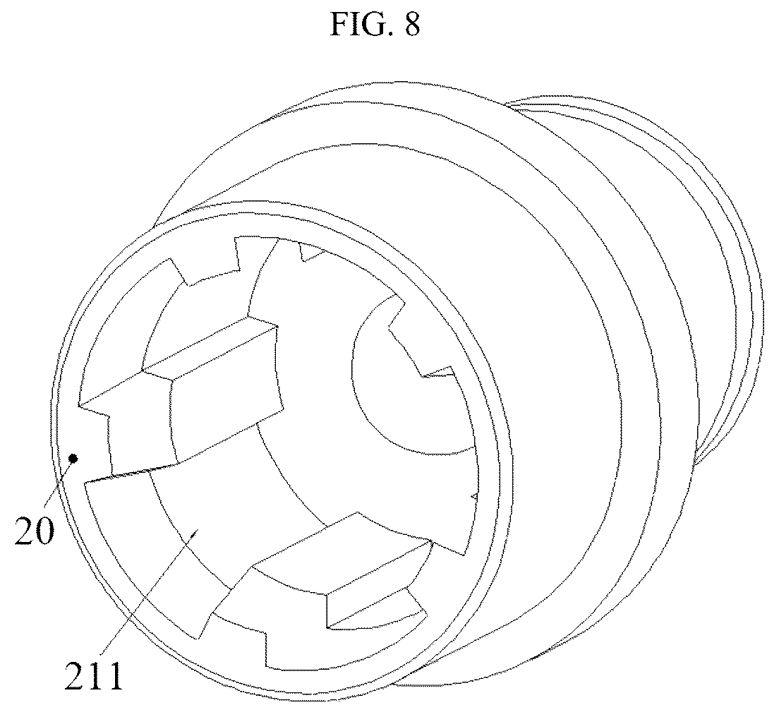 Patent US12090621 Figure 8 – Electric tool featuring quick assembly and assembly locking