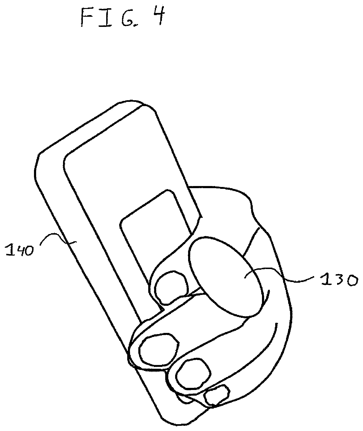 Patent US12090623 Figure 4 – Compacting grip for handheld devices