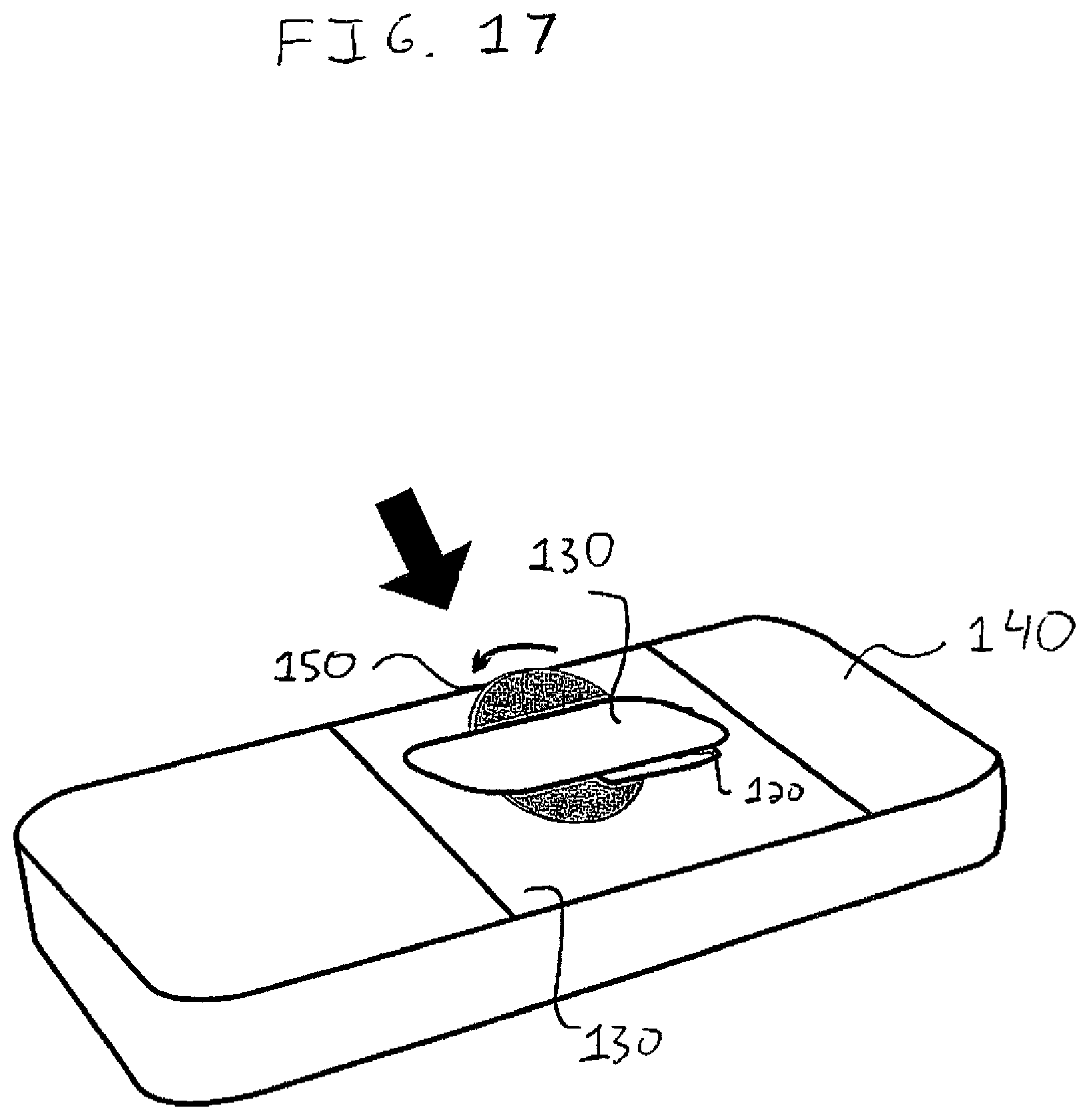 Patent US12090623 Figure 17 – Compacting grip for handheld devices