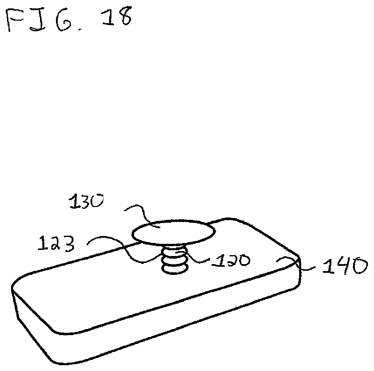Patent US12090623 Figure 18 – Compacting grip for handheld devices