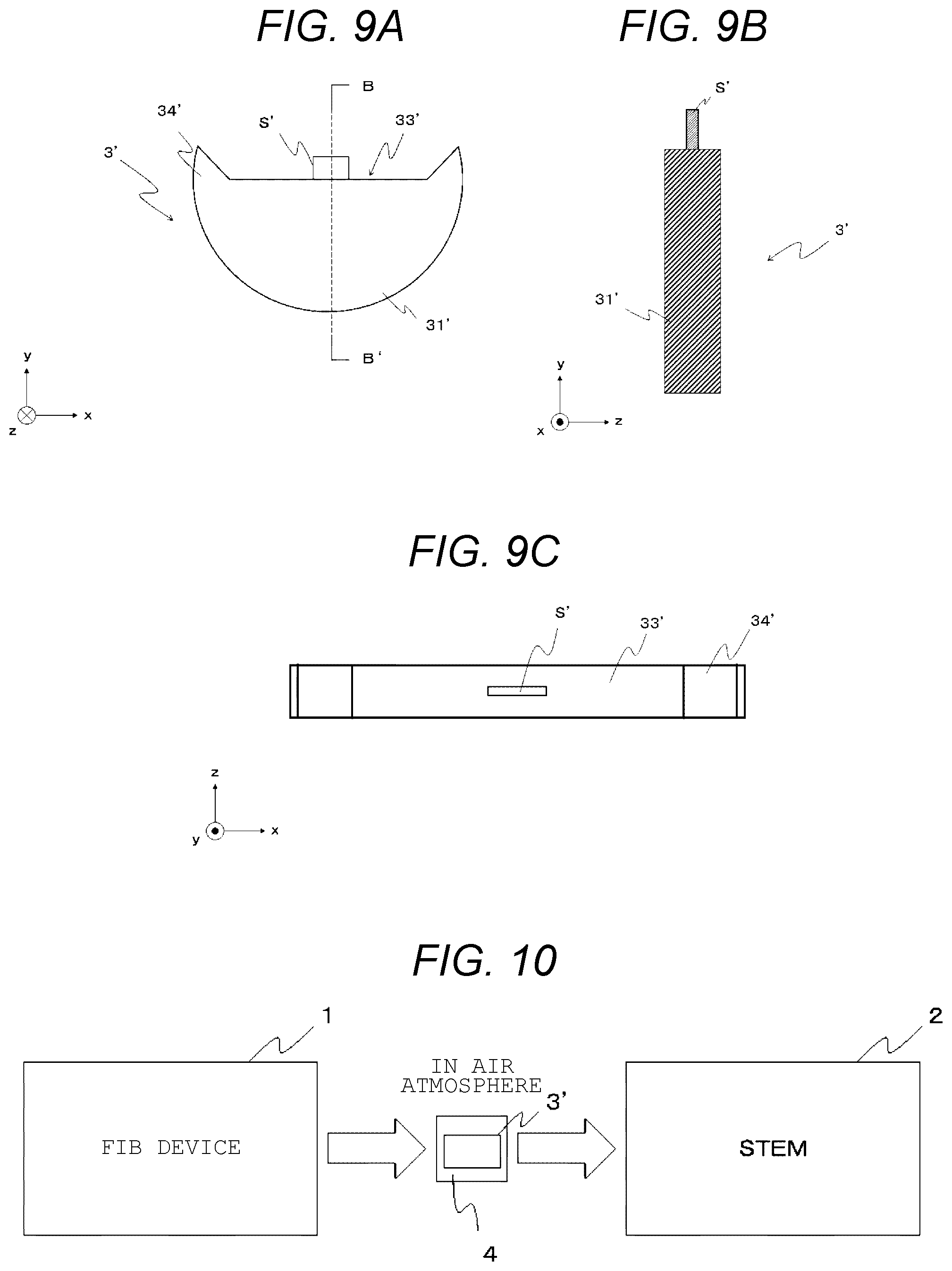 Patent US12090624 Figure 7 – Sample stand and method for manufacturing sample stand
