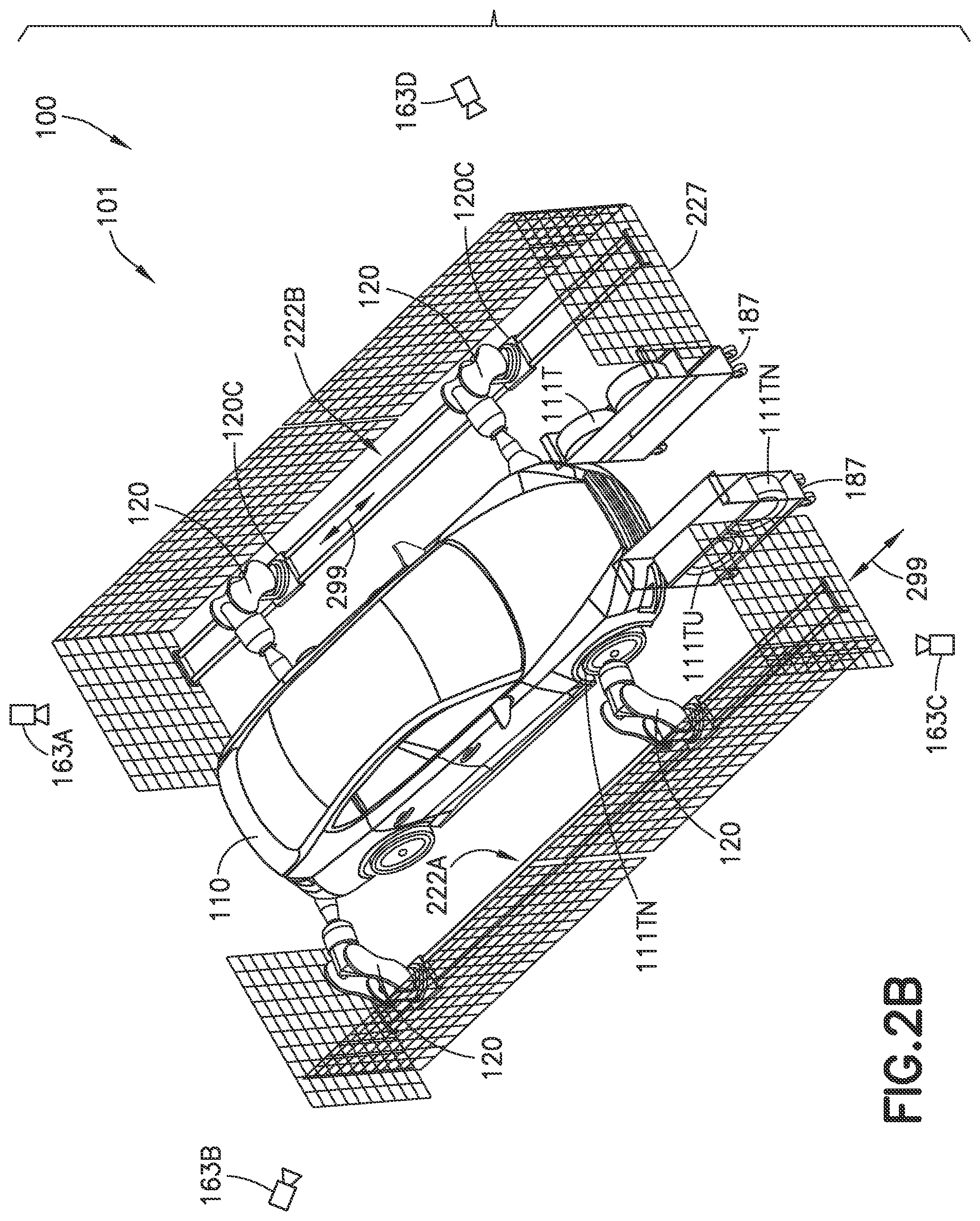 Patent US12090626 Figure 4 – Autonomous traverse tire changing bot, autonomous tire changing system, and method therefor