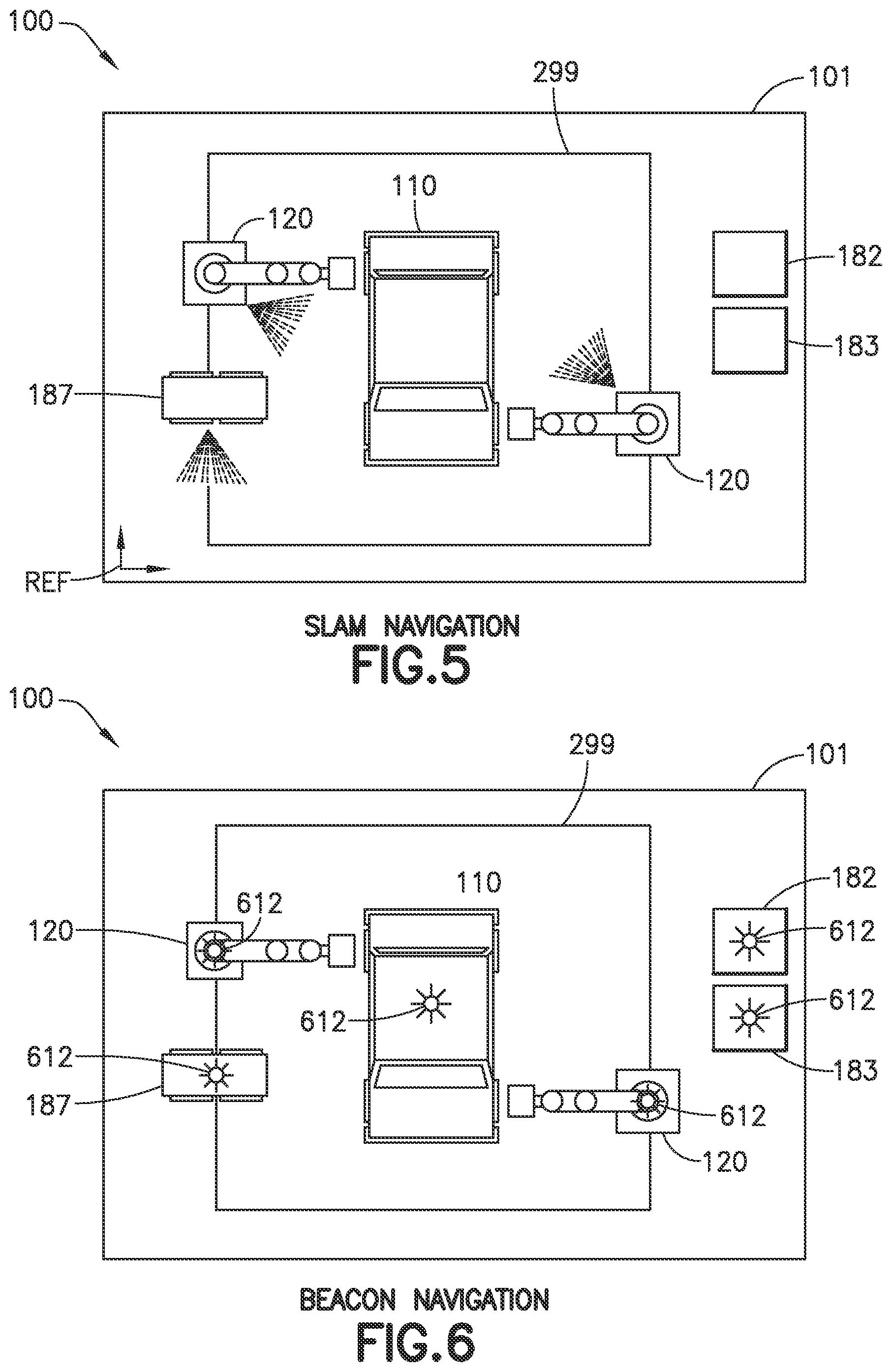 Patent US12090626 Figure 9 – Autonomous traverse tire changing bot, autonomous tire changing system, and method therefor