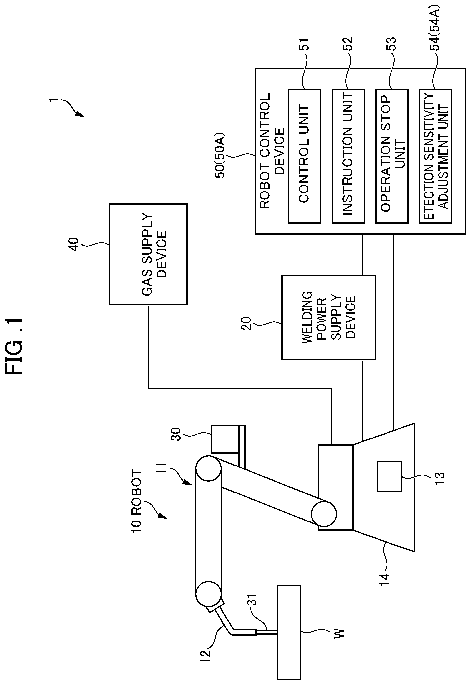 Patent US12090633 Figure 1 – Robot control device