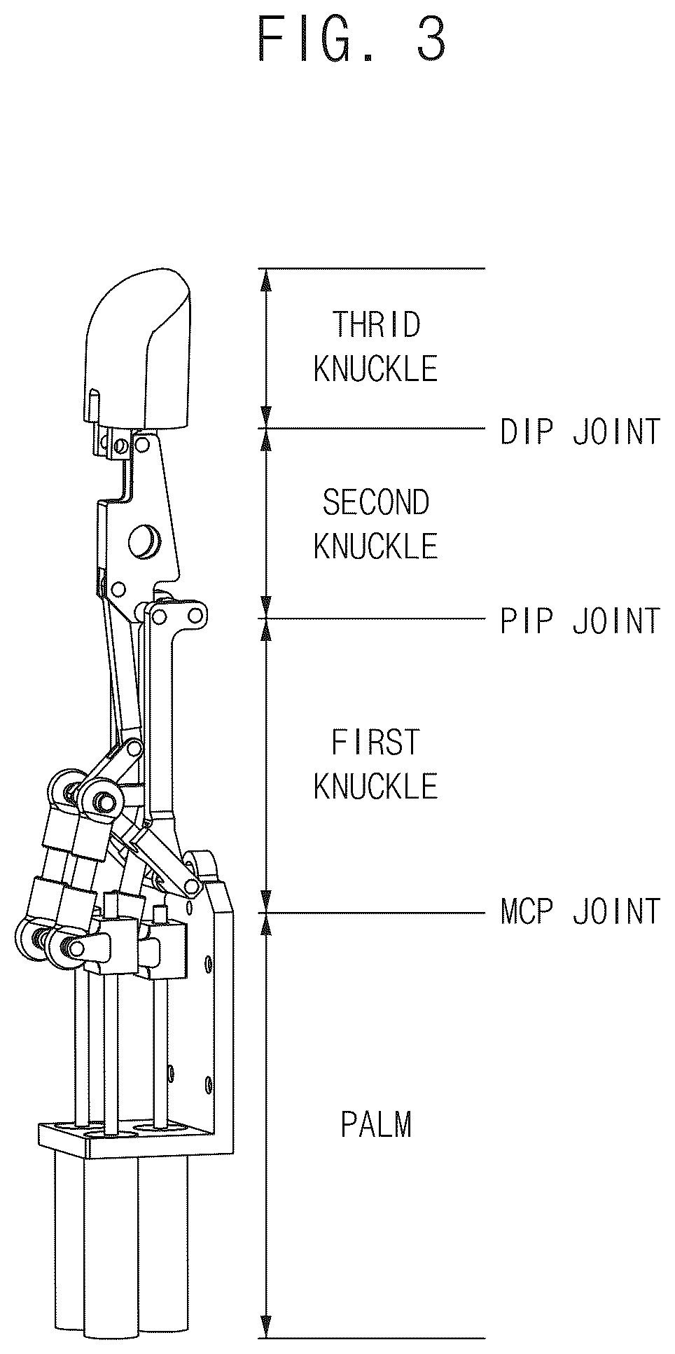 Patent US12090635 Figure 3 – Finger mechanism and robot hand comprising same