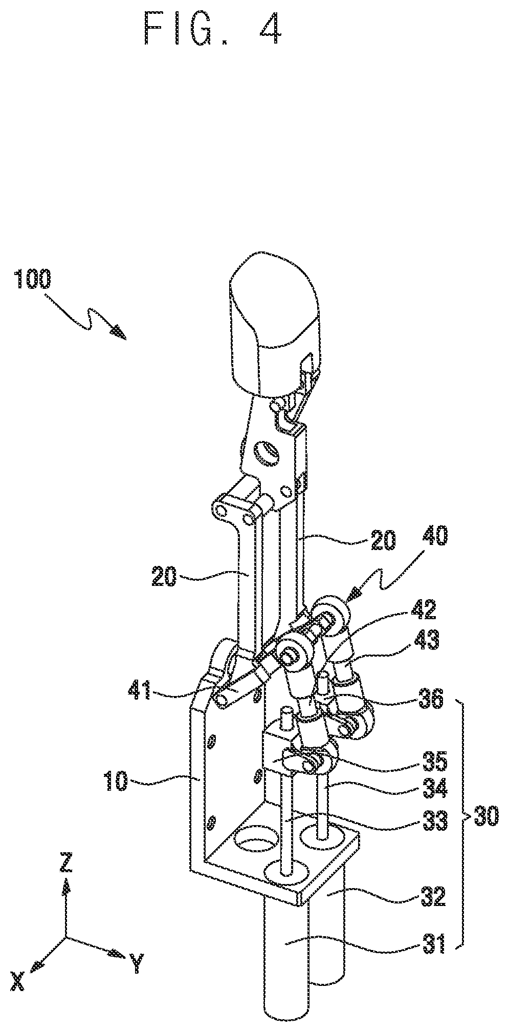 Patent US12090635 Figure 4 – Finger mechanism and robot hand comprising same