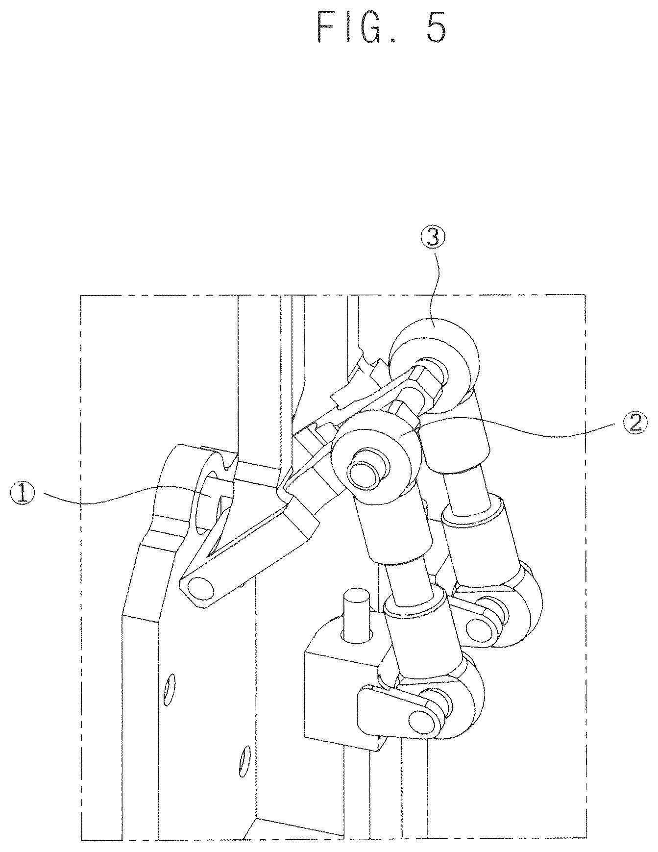 Patent US12090635 Figure 5 – Finger mechanism and robot hand comprising same