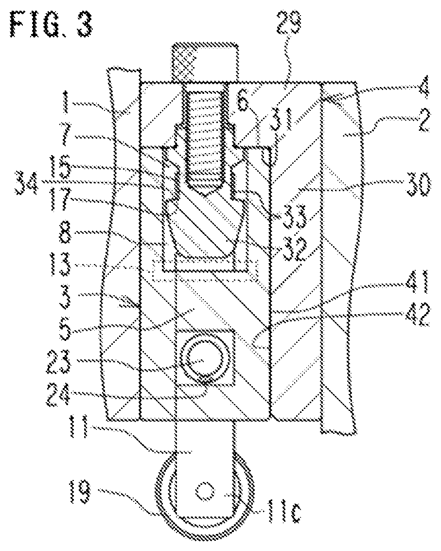 Patent US12090639 Figure 3 – Attaching/detaching structure