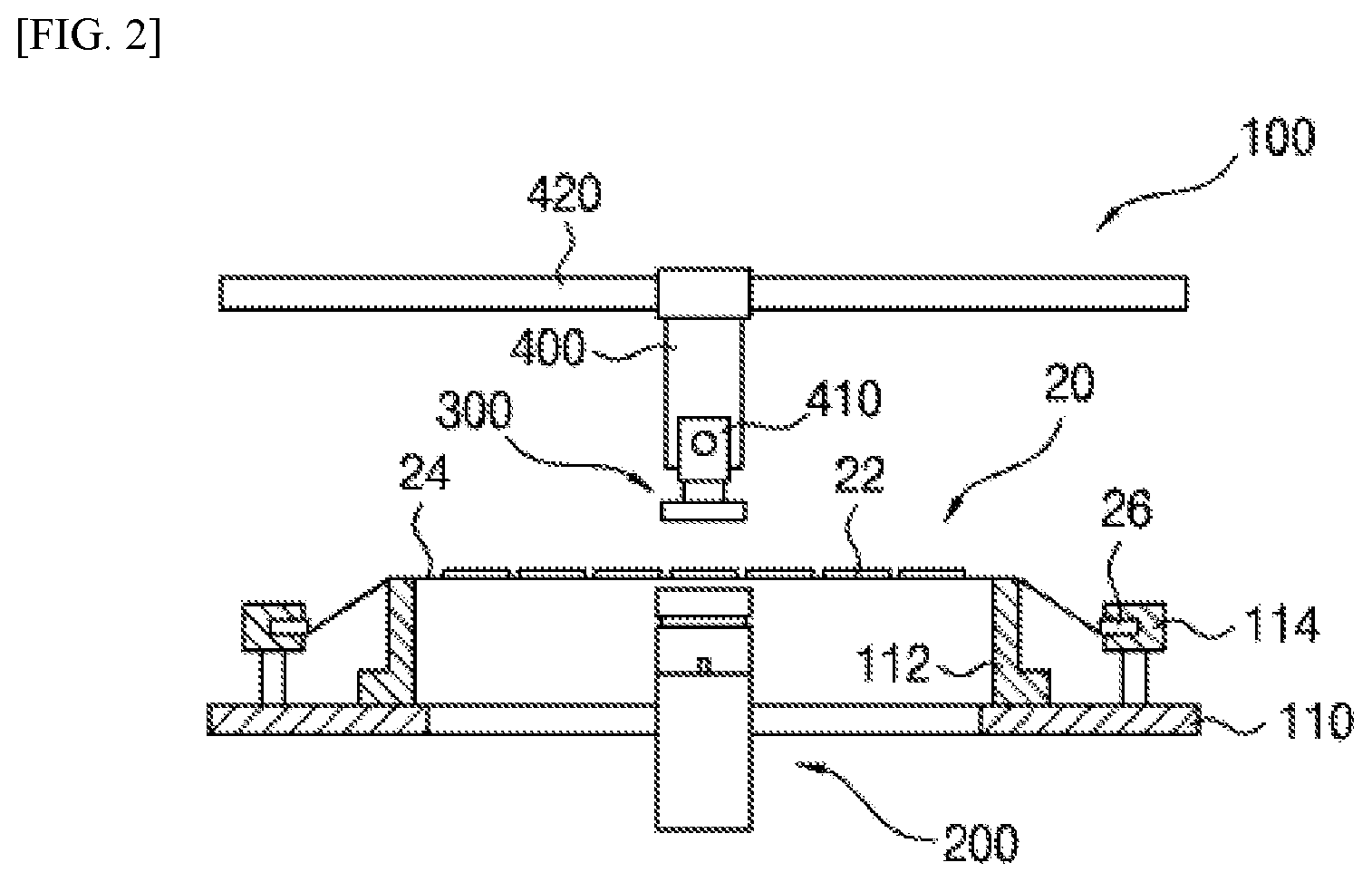 Patent US12090642 Figure 2 – Die pickup module and die bonding apparatus including the same