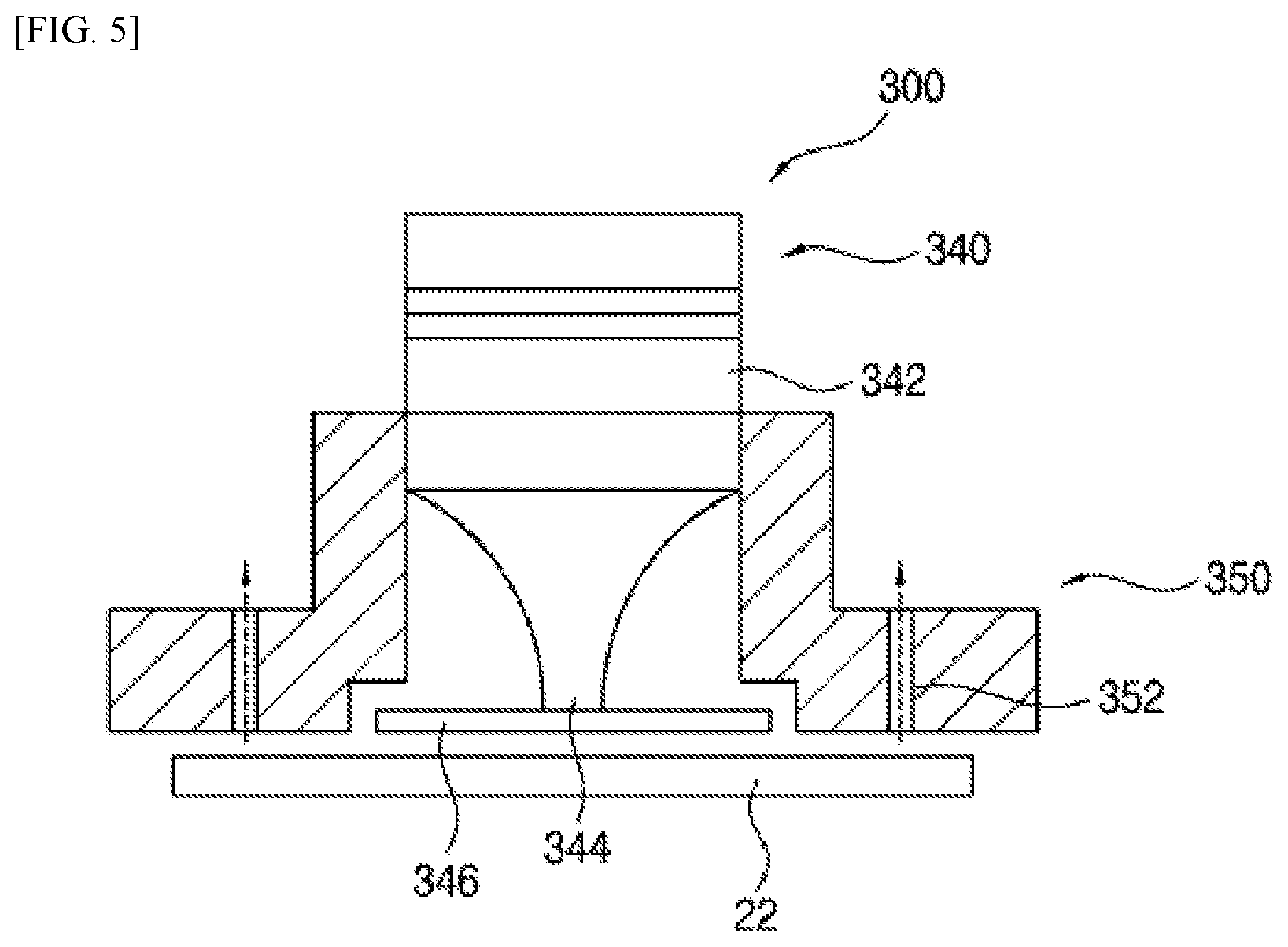 Patent US12090642 Figure 5 – Die pickup module and die bonding apparatus including the same