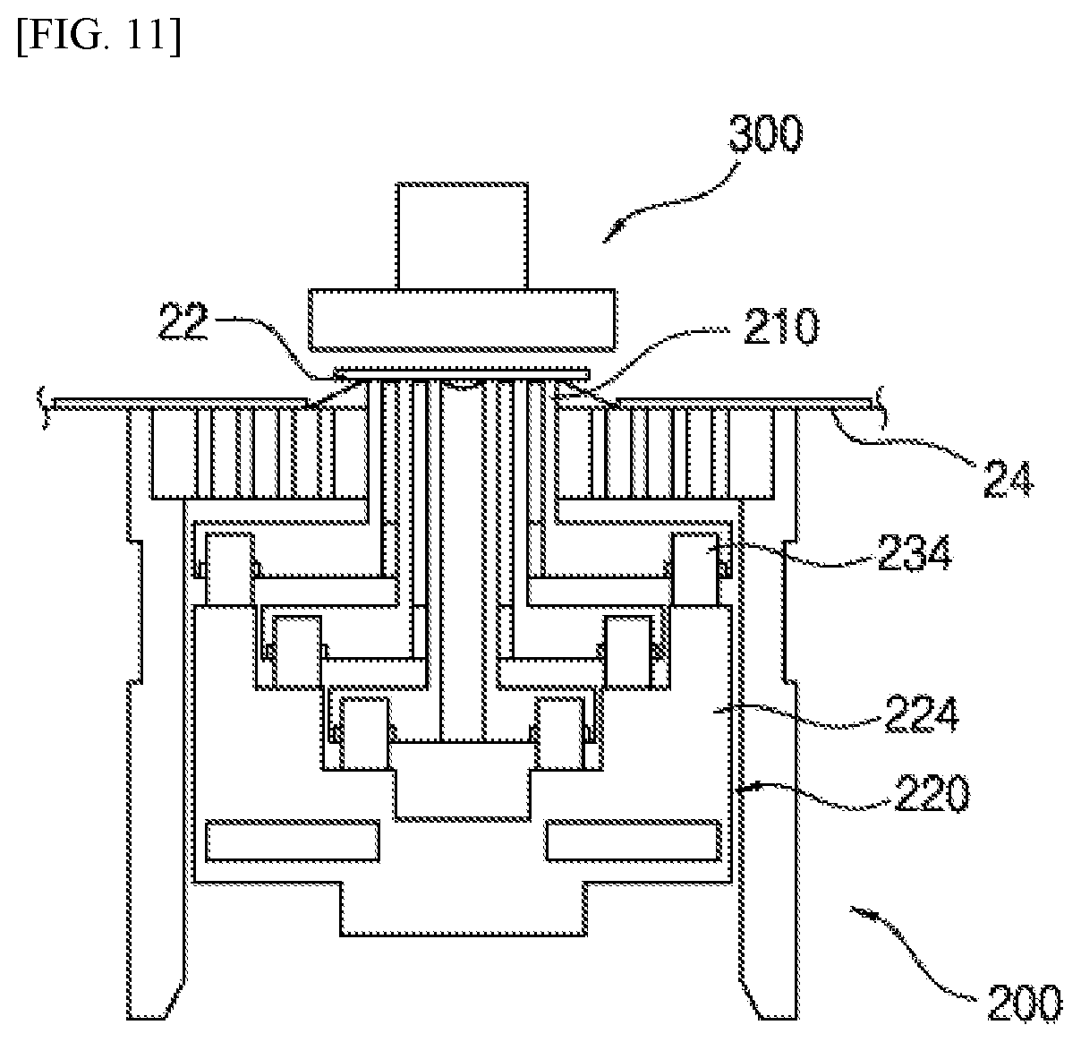 Patent US12090642 Figure 11 – Die pickup module and die bonding apparatus including the same