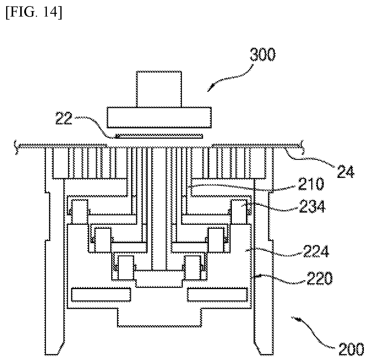 Patent US12090642 Figure 14 – Die pickup module and die bonding apparatus including the same