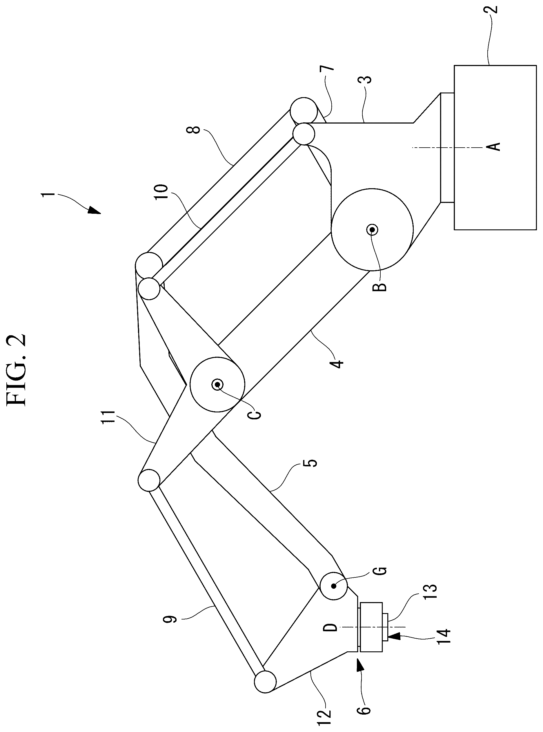 Patent US12090646 Figure 2 – Robot