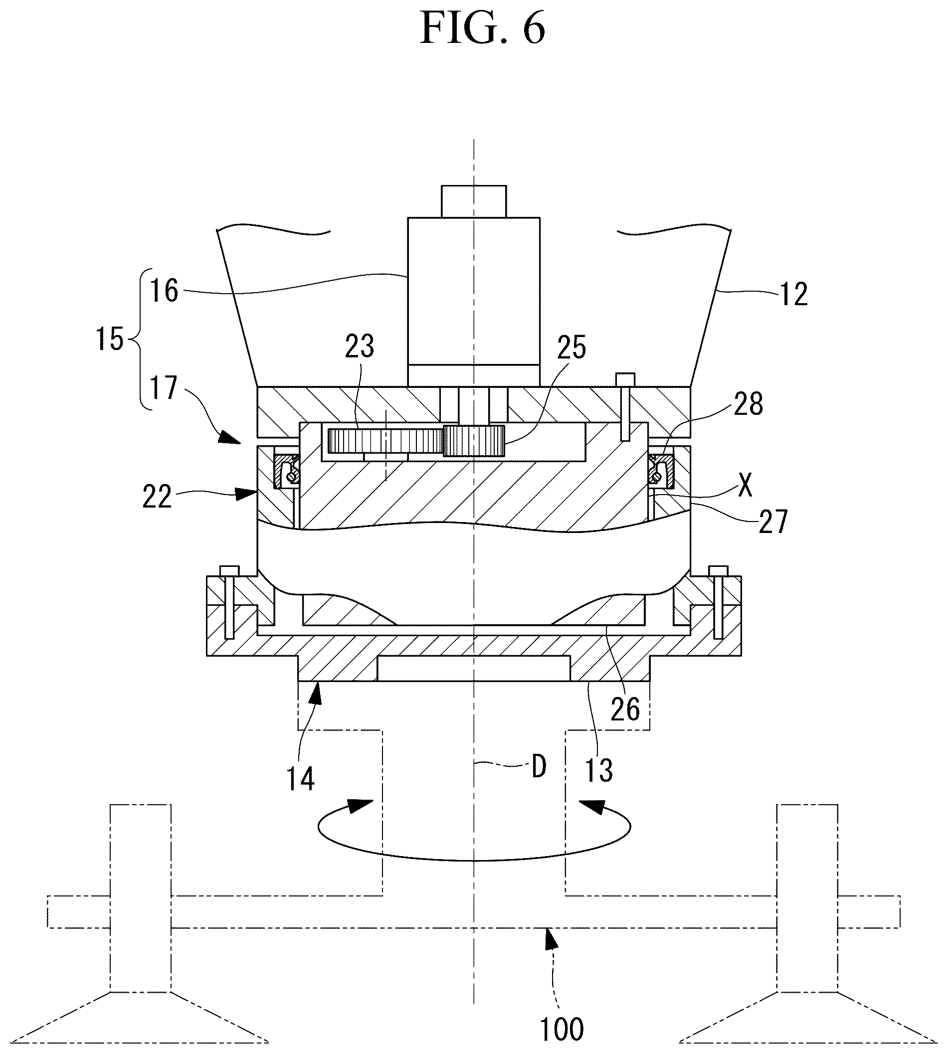 Patent US12090646 Figure 6 – Robot