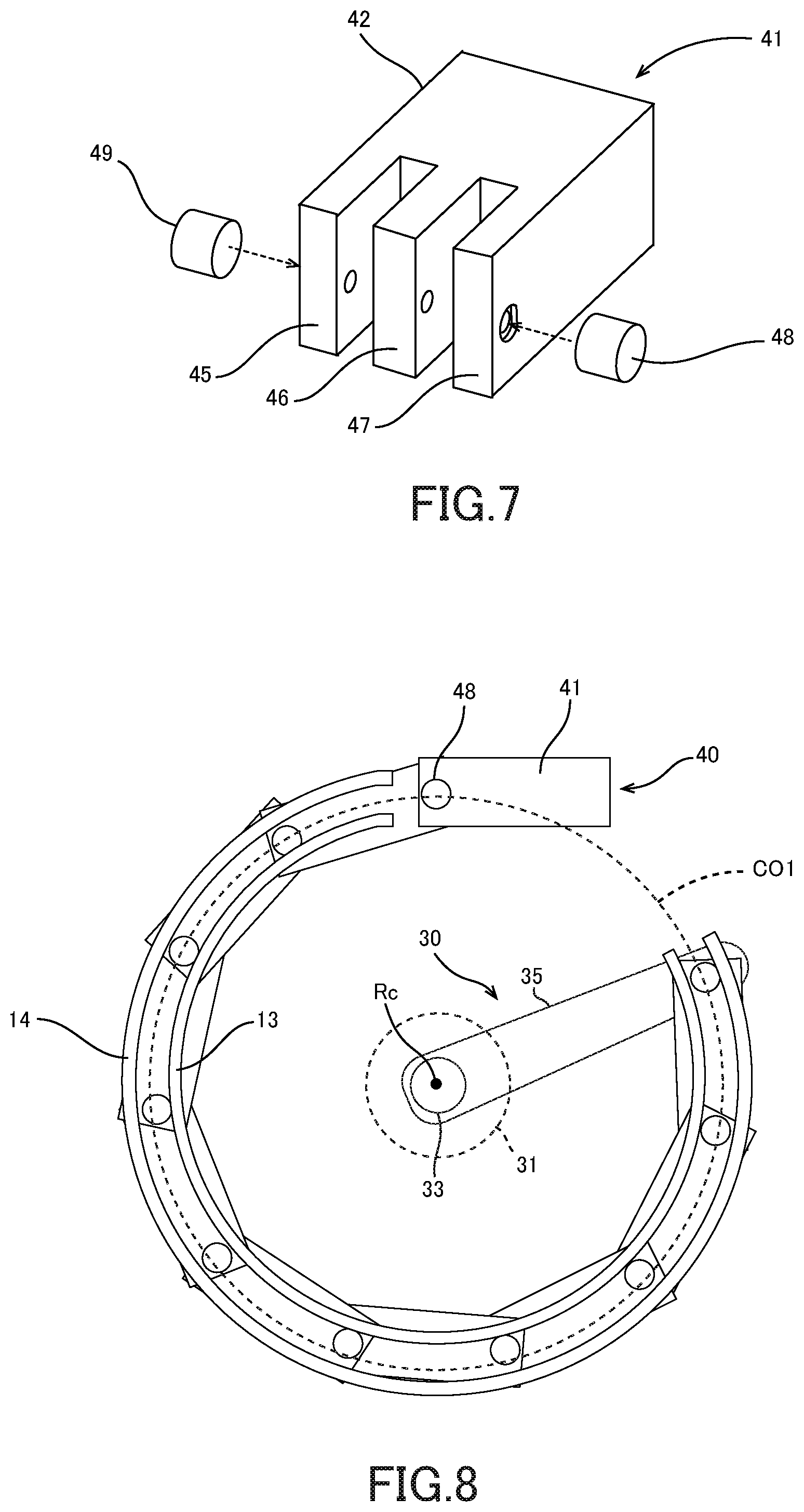 Patent US12090647 Figure 4 – Linear motion mechanism