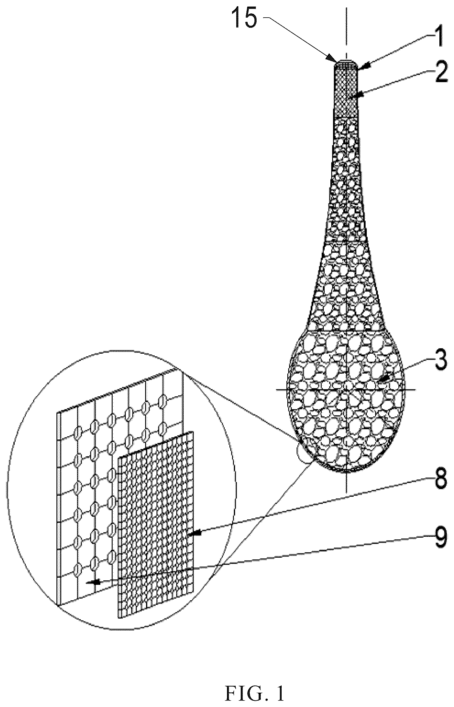 Patent US12090648 Figure 1 – Bionic sweat gland and bionic skin
