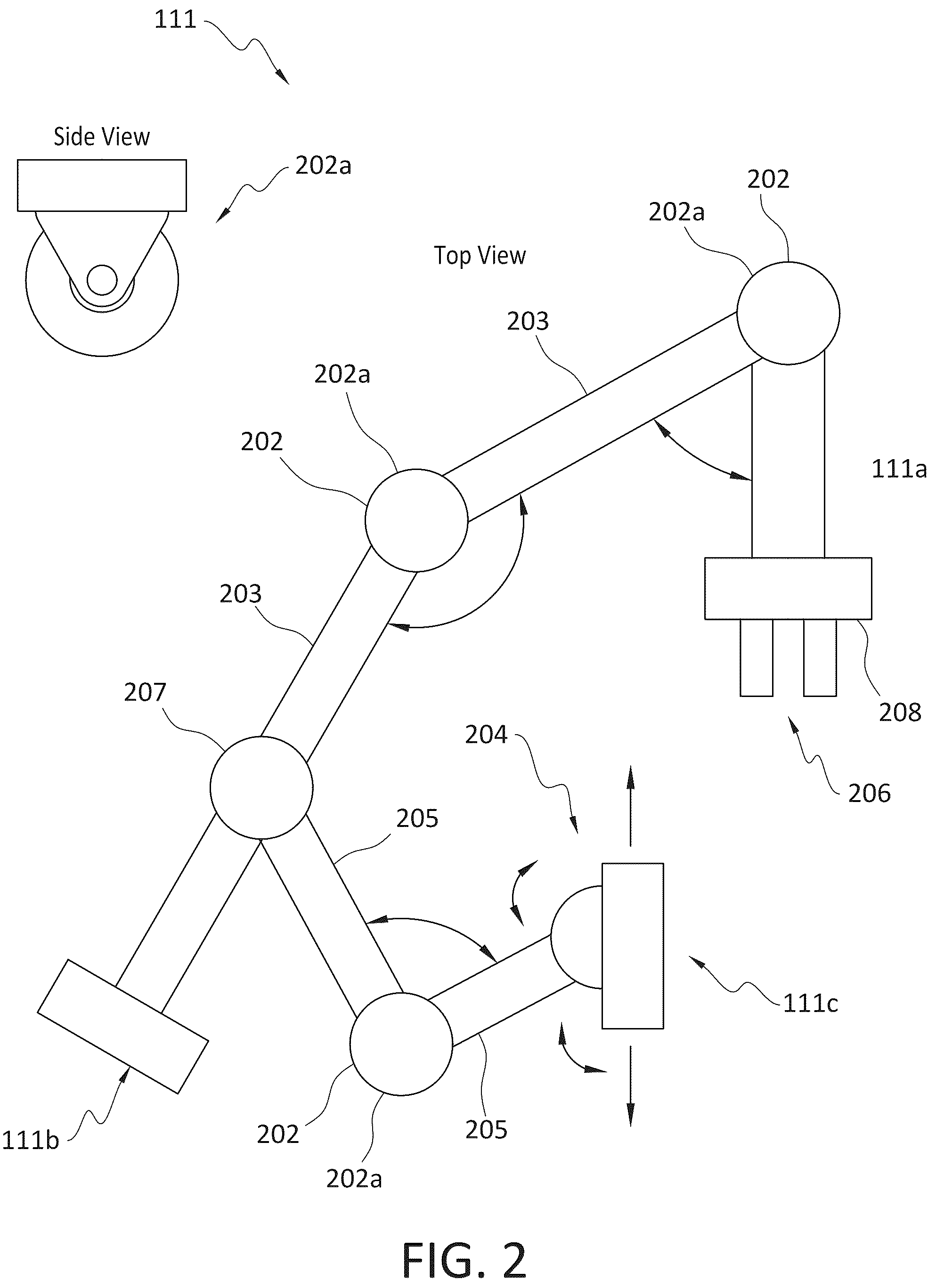 Patent US12090651 Figure 2 – Robotic farm system and method of operation