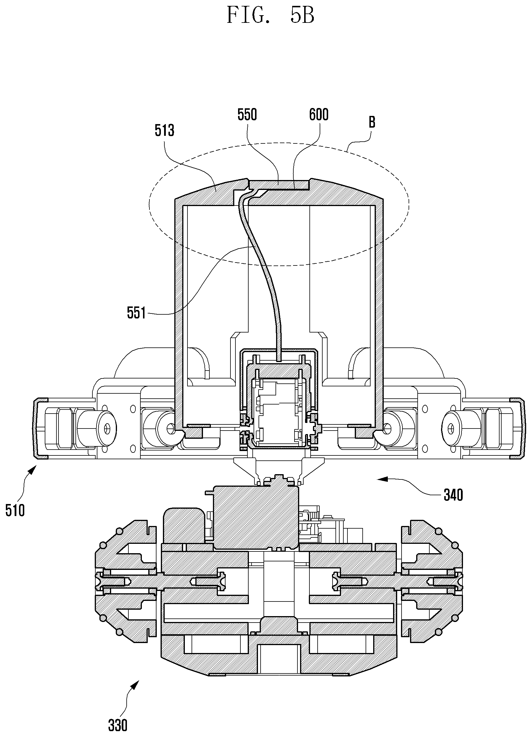 Patent US12090654 Figure 6 – Rotatable electronic device comprising sensor