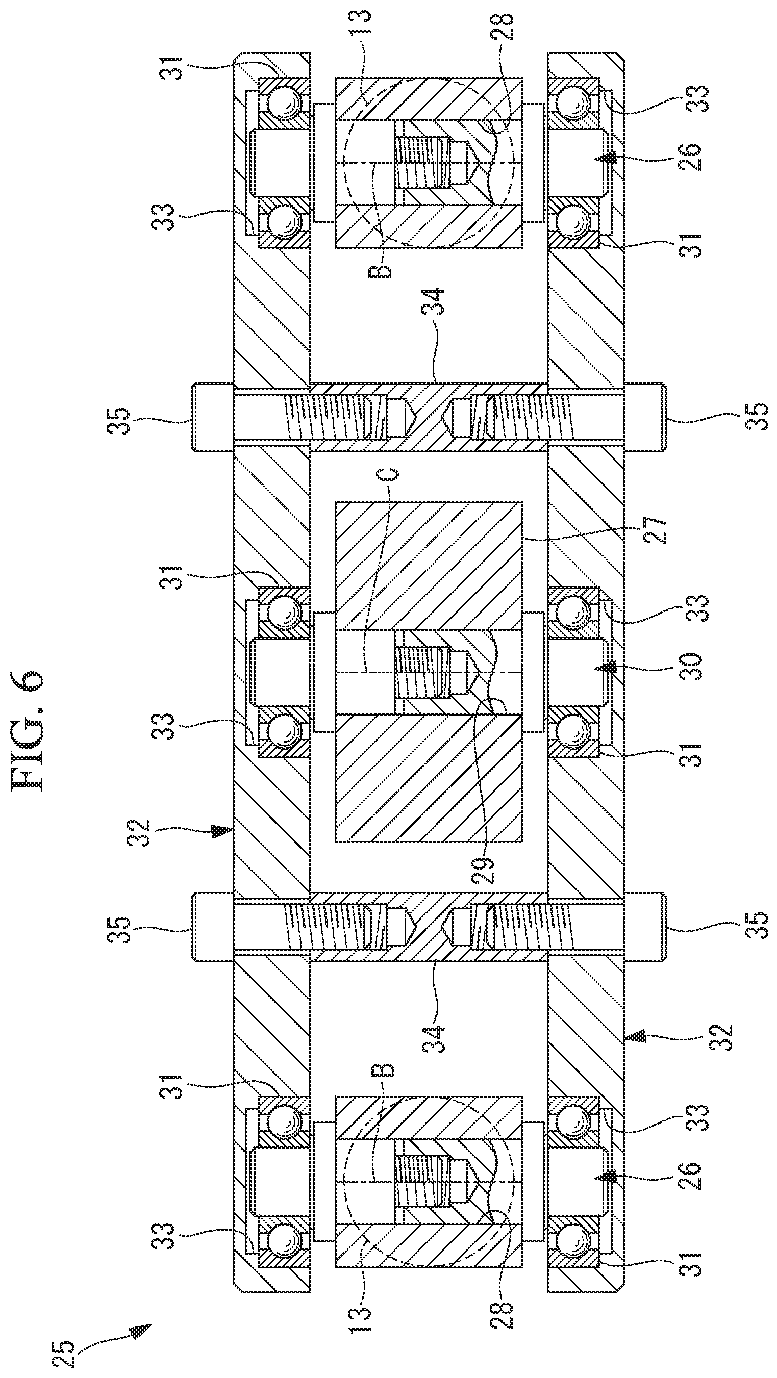 Patent US12090657 Figure 6 – Parallel link robot