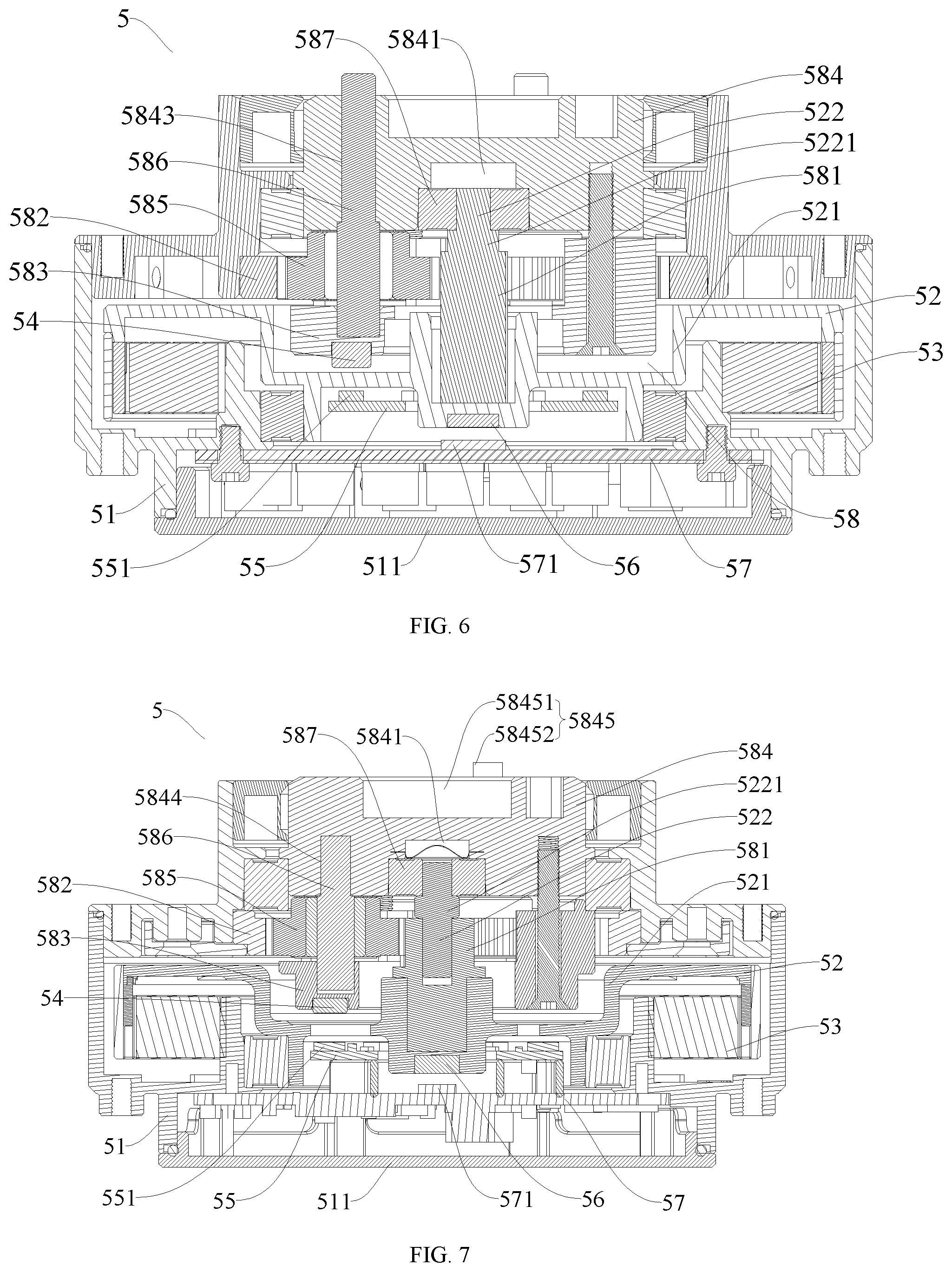 Patent US12090658 Figure 4 – Robot and its servo motor