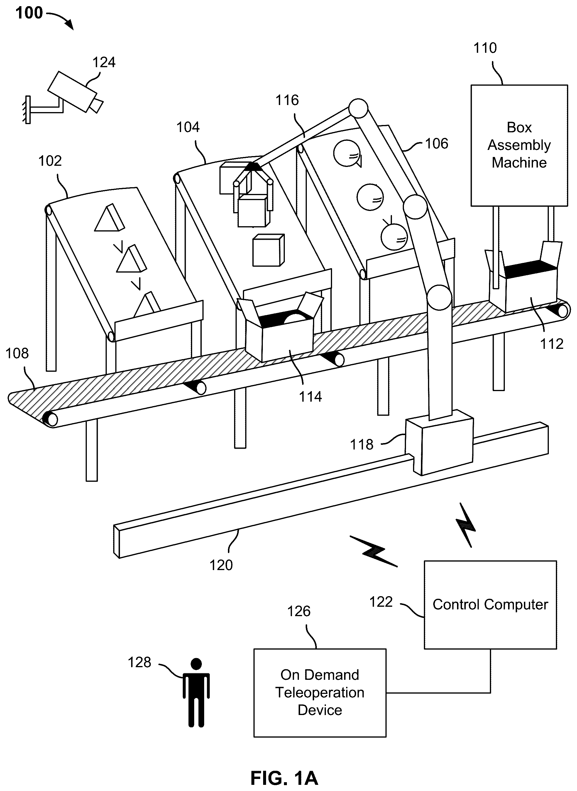 Patent US12090661 Figure 1 – Velocity control-based robotic system