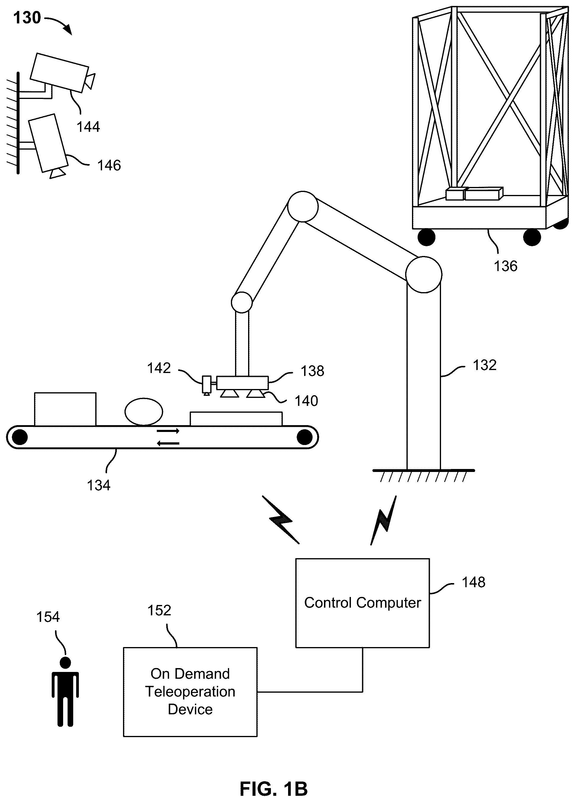 Patent US12090661 Figure 2 – Velocity control-based robotic system
