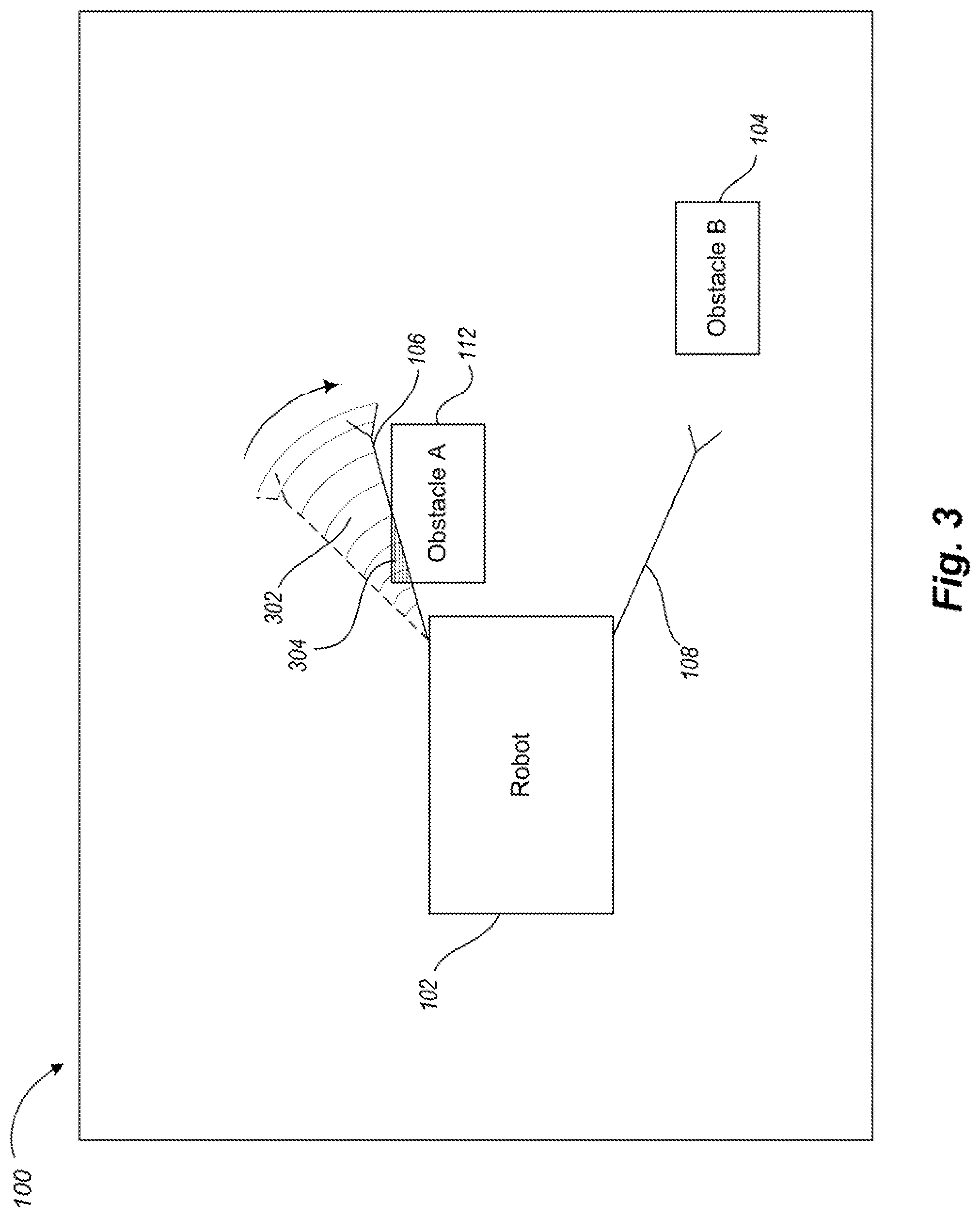 Patent US12090668 Figure 3 – Motion planning of a robot storing a discretized environment on one or more processors and improved operation of same