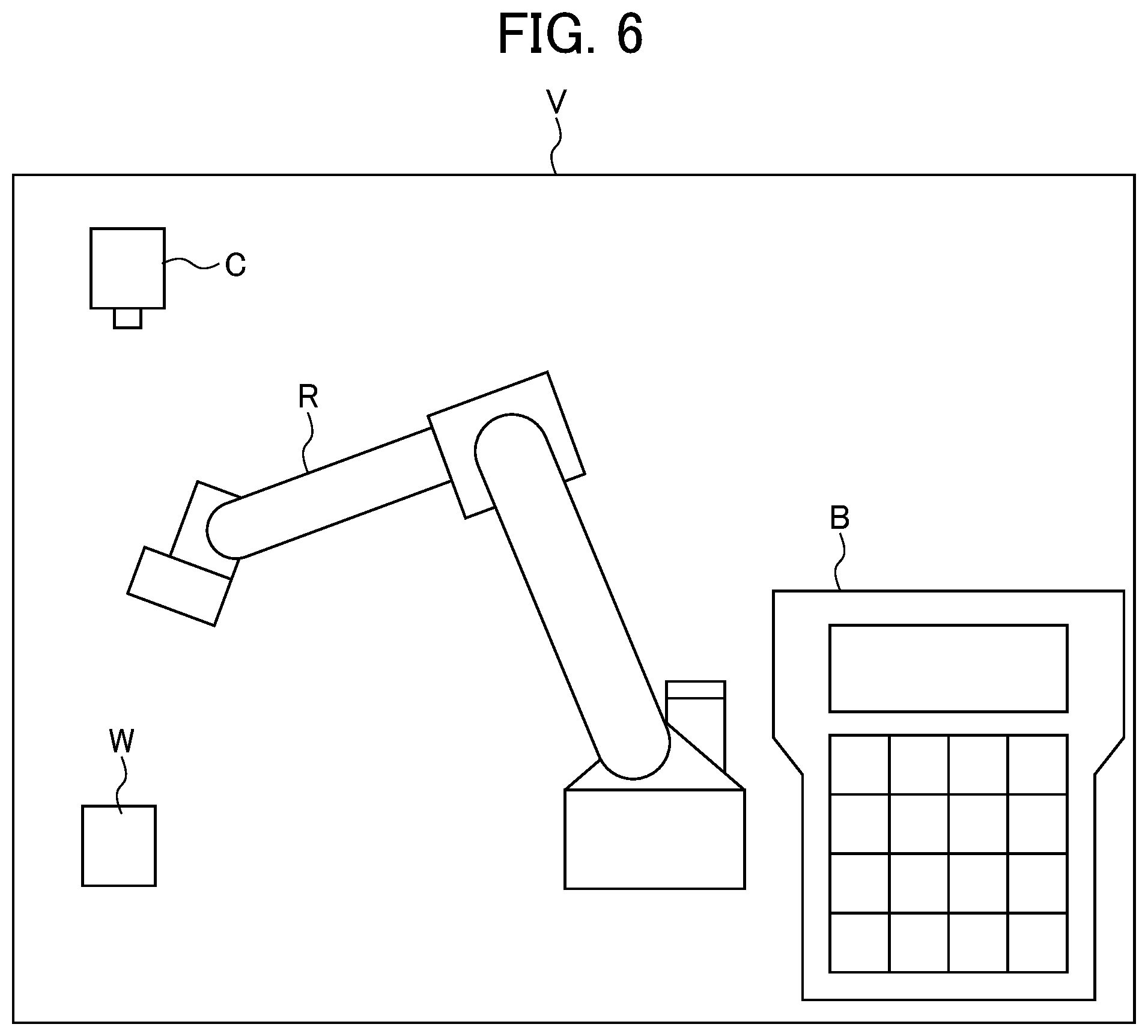 Patent US12090669 Figure 5 – Off-line simulation system