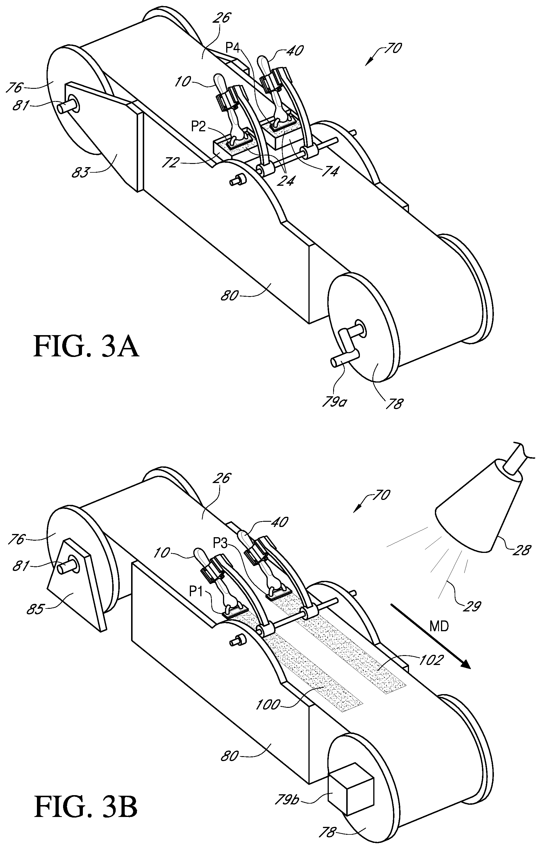 Patent US12090677 Figure 3 – Shaving razor demonstration apparatus