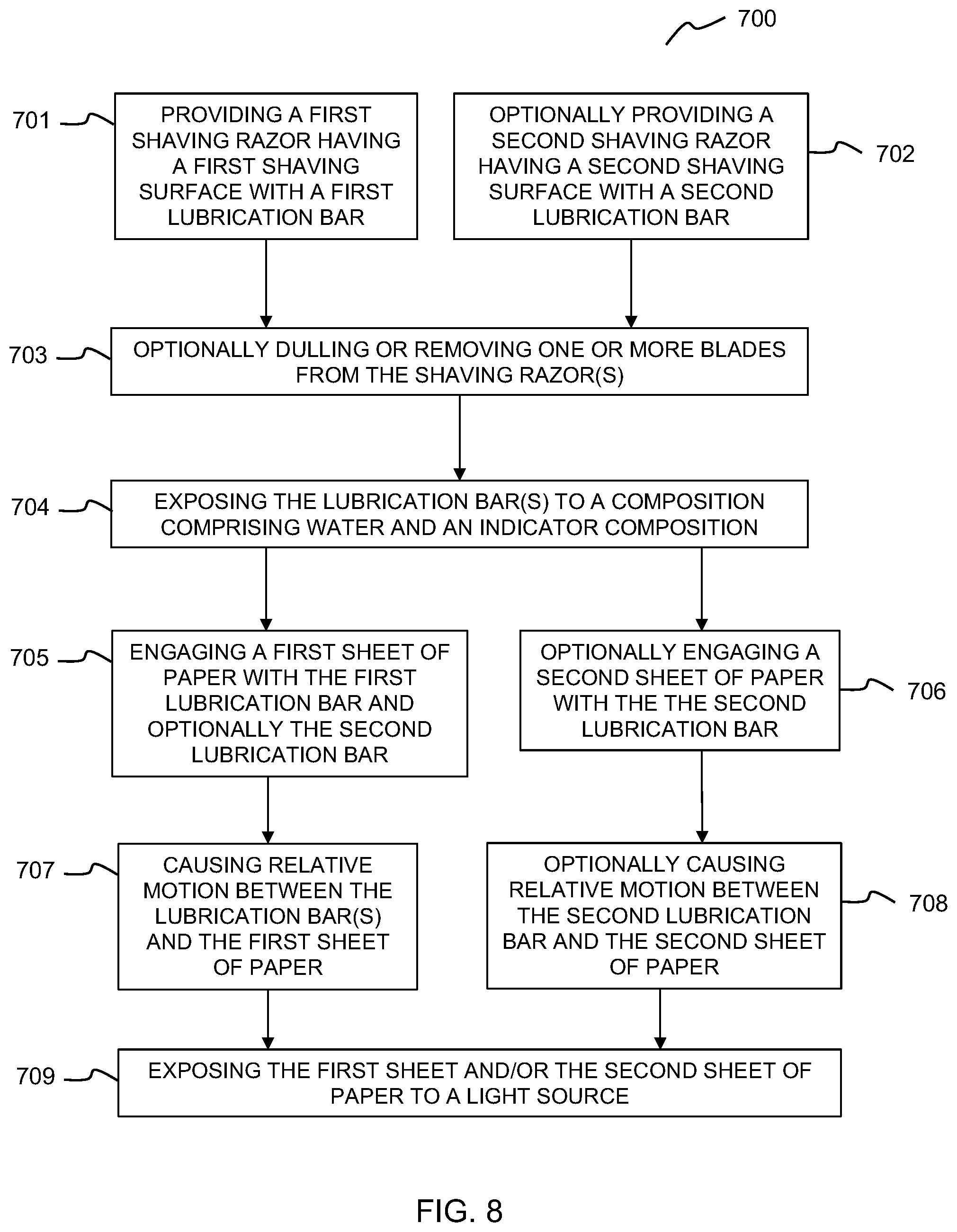 Patent US12090677 Figure 10 – Shaving razor demonstration apparatus