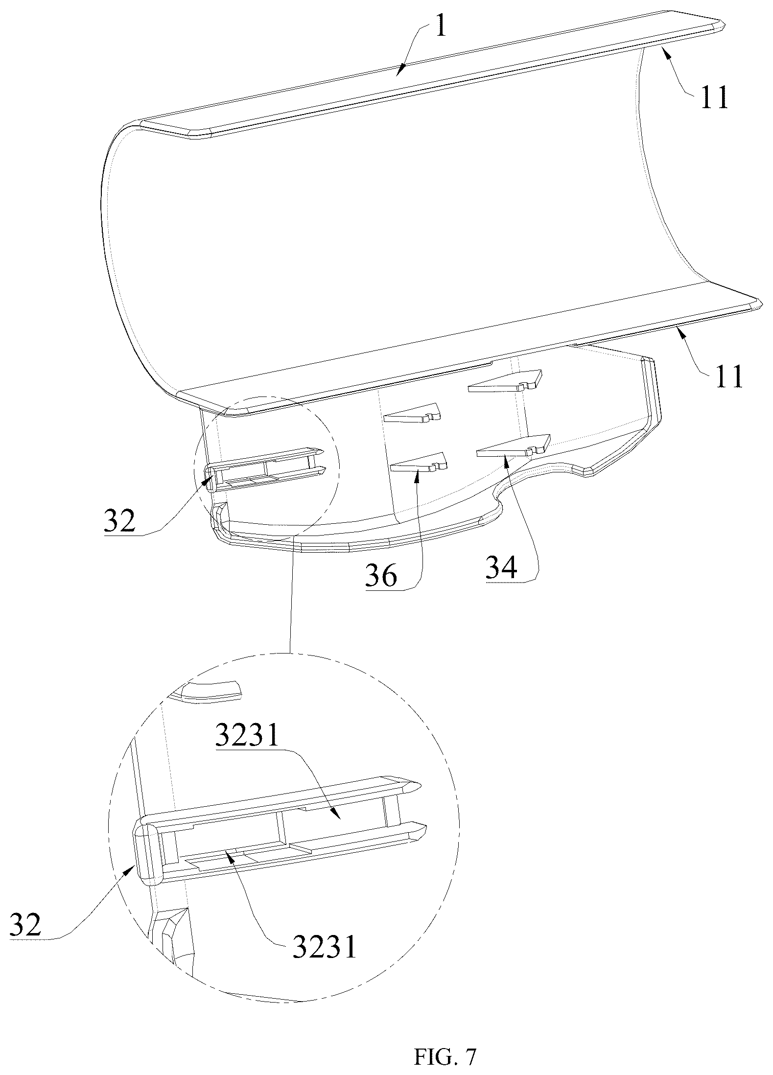 Patent US12090678 Figure 5 – Cutter assembly, paper cutting device and paper cutter