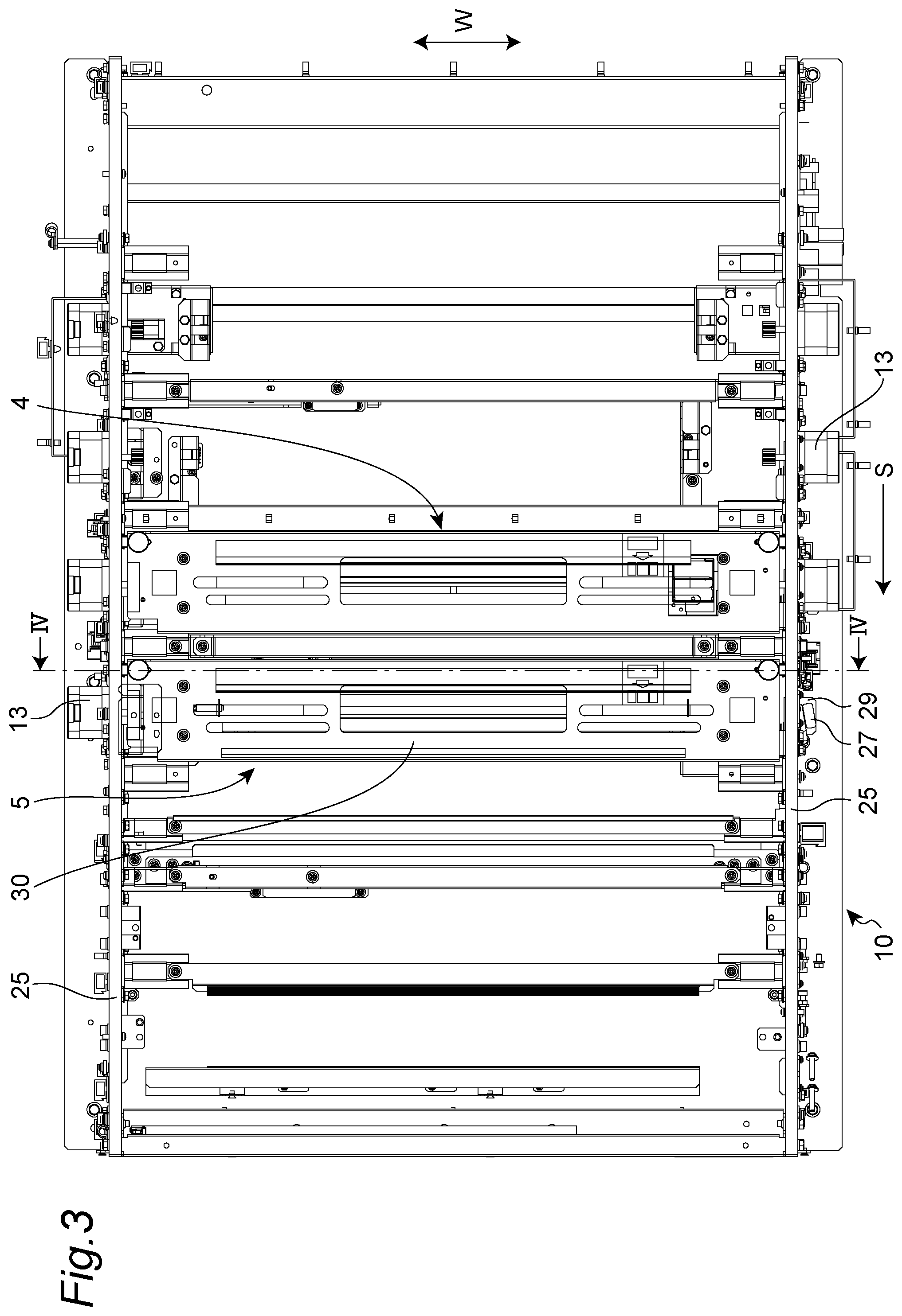Patent US12090680 Figure 3 – Sheet processing machine