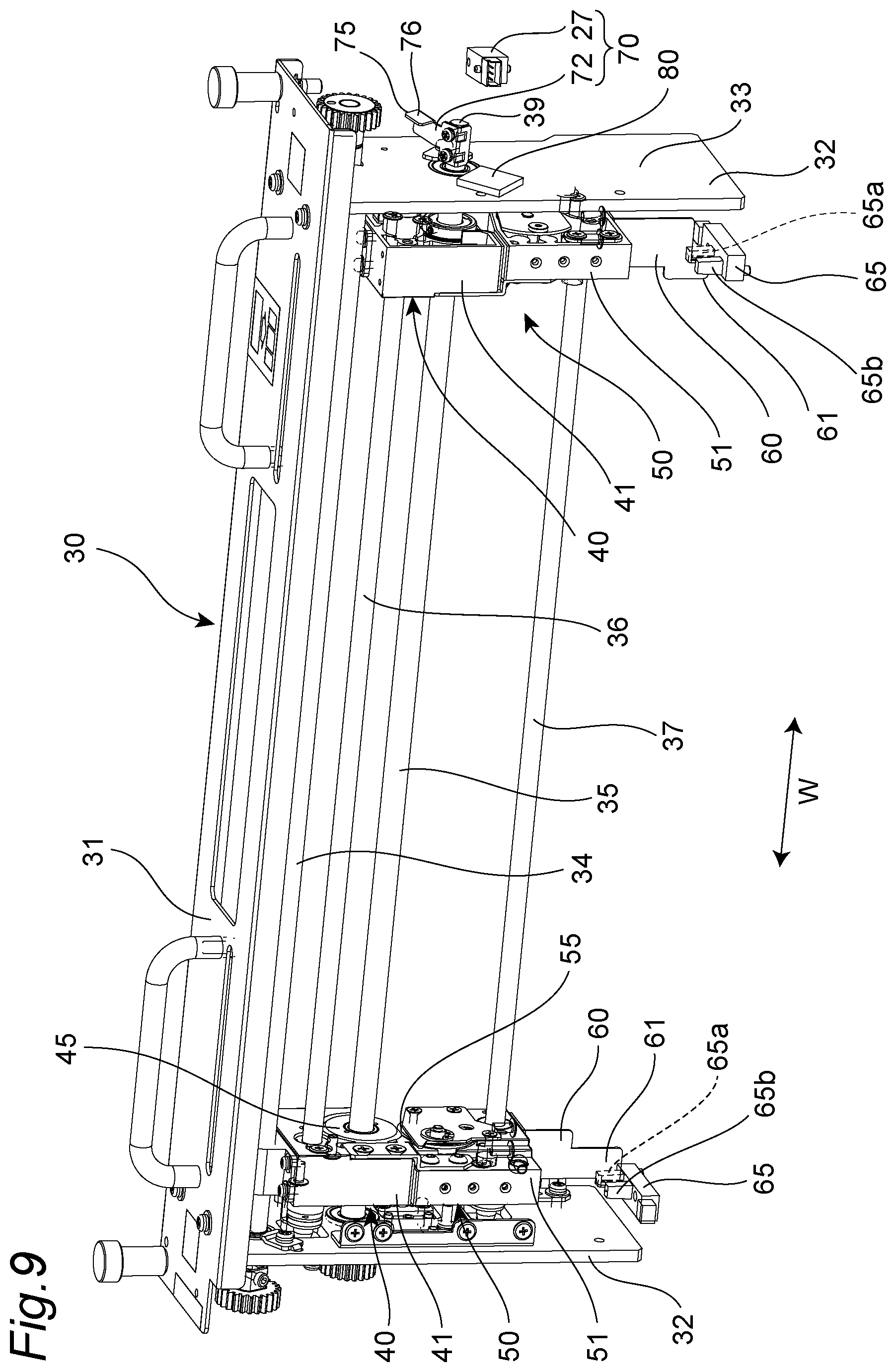 Patent US12090680 Figure 9 – Sheet processing machine