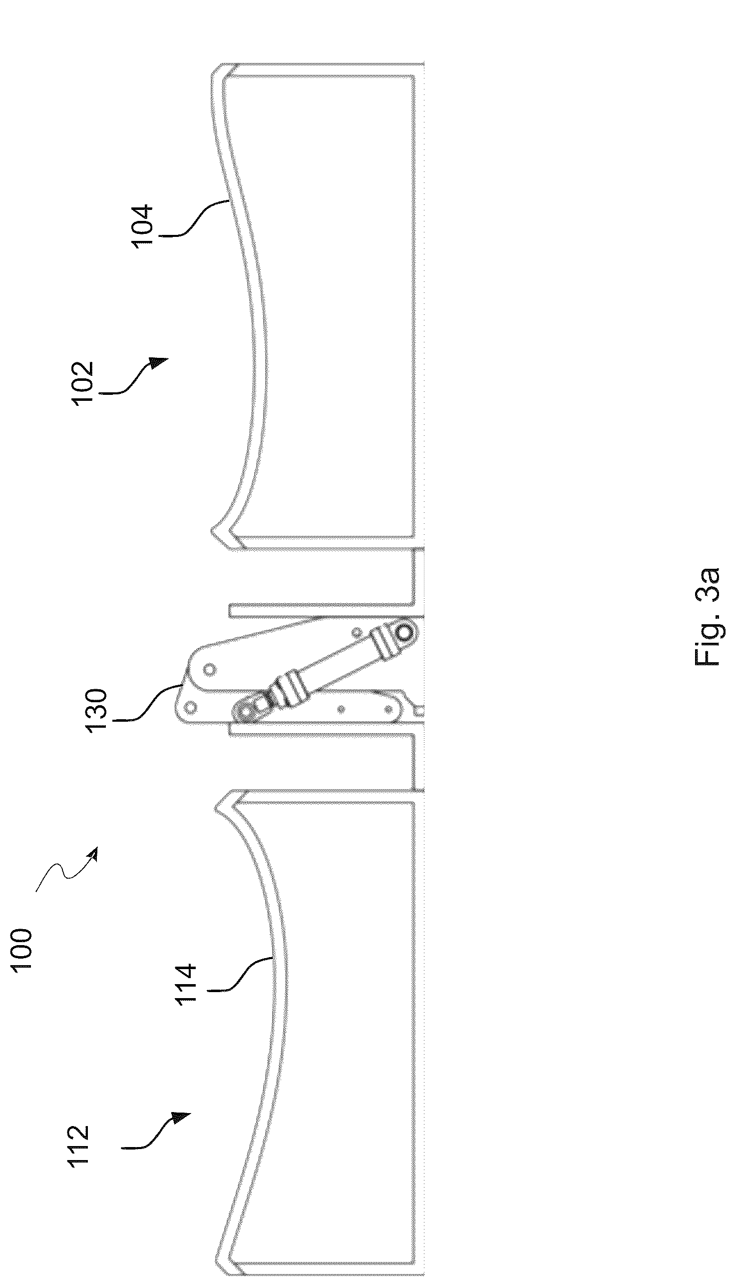 Patent US12090686 Figure 3 – Mould aligner for a wind turbine blade shell mould including a freely rotating spinner element